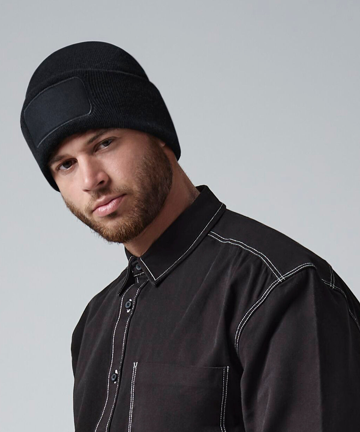 Recycled original patch beanie