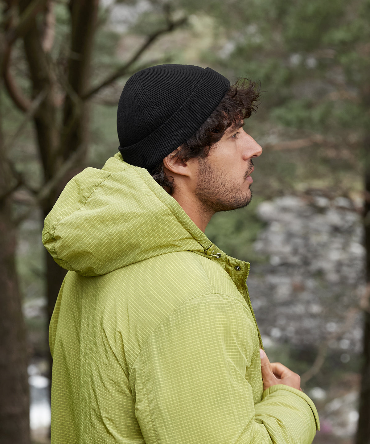 Organic cotton fisherman beanie