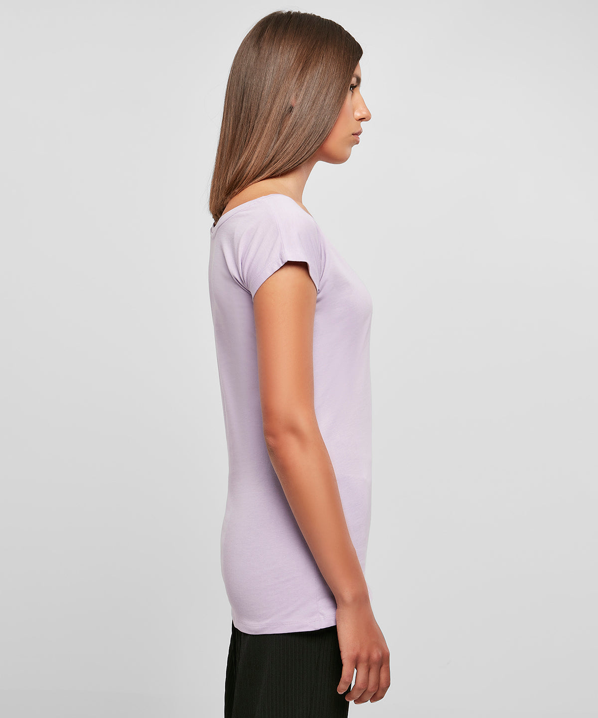 Women's wide neck tee