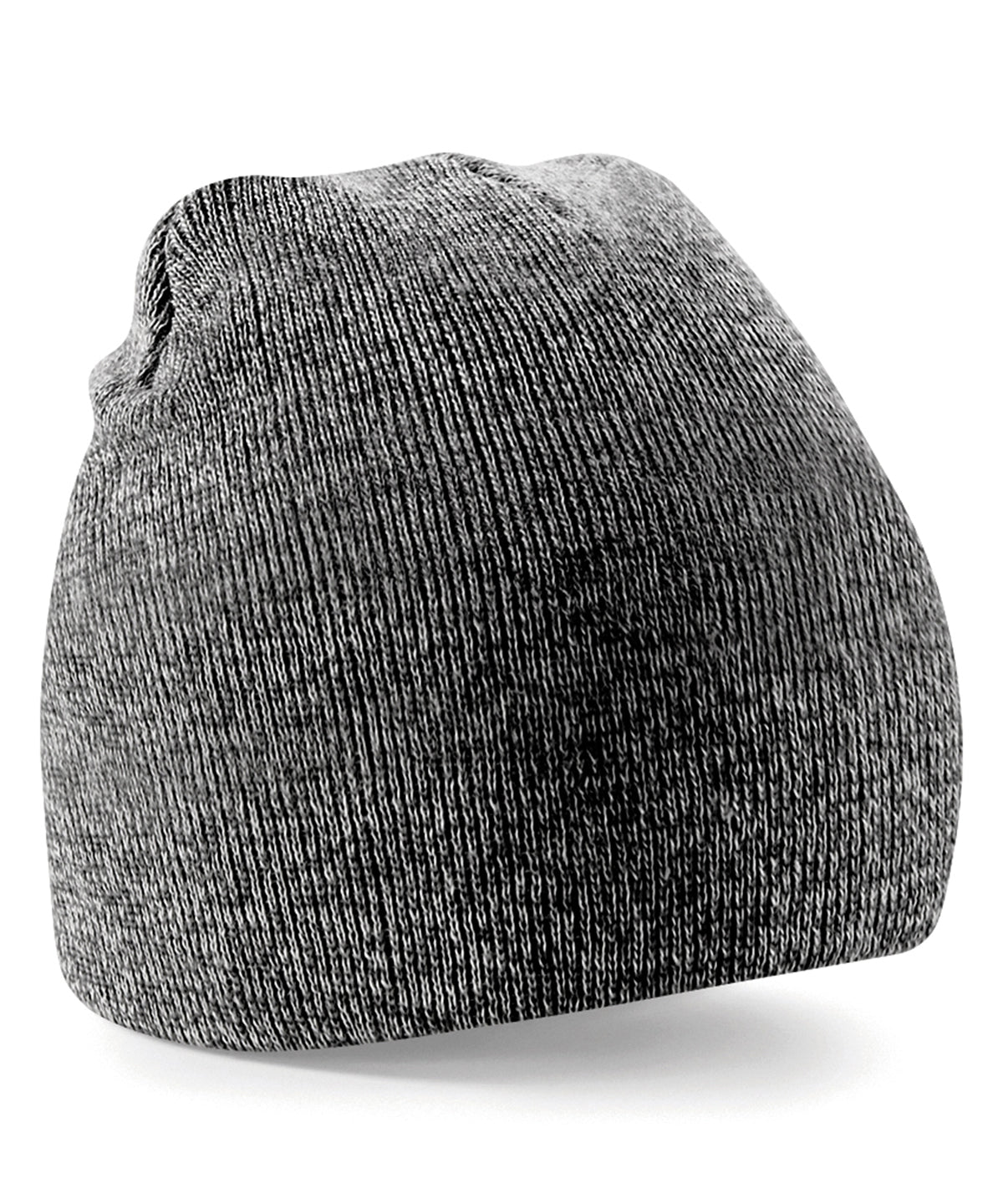 Two-tone pull-on beanie