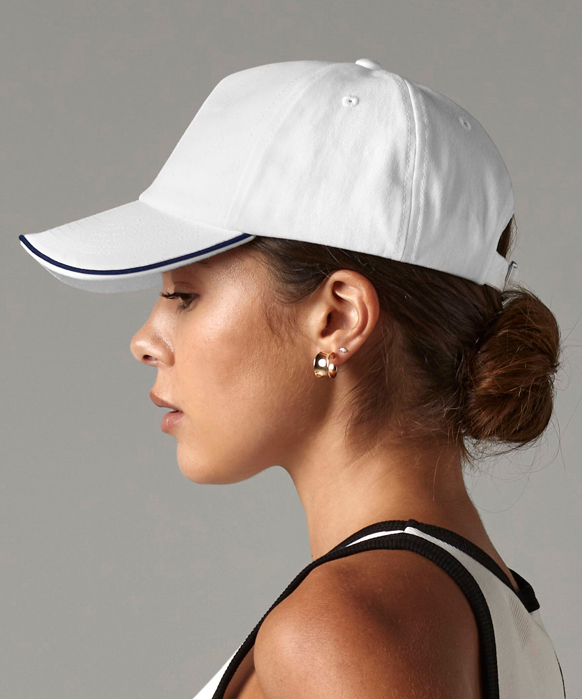 Authentic 5-panel cap - piped peak