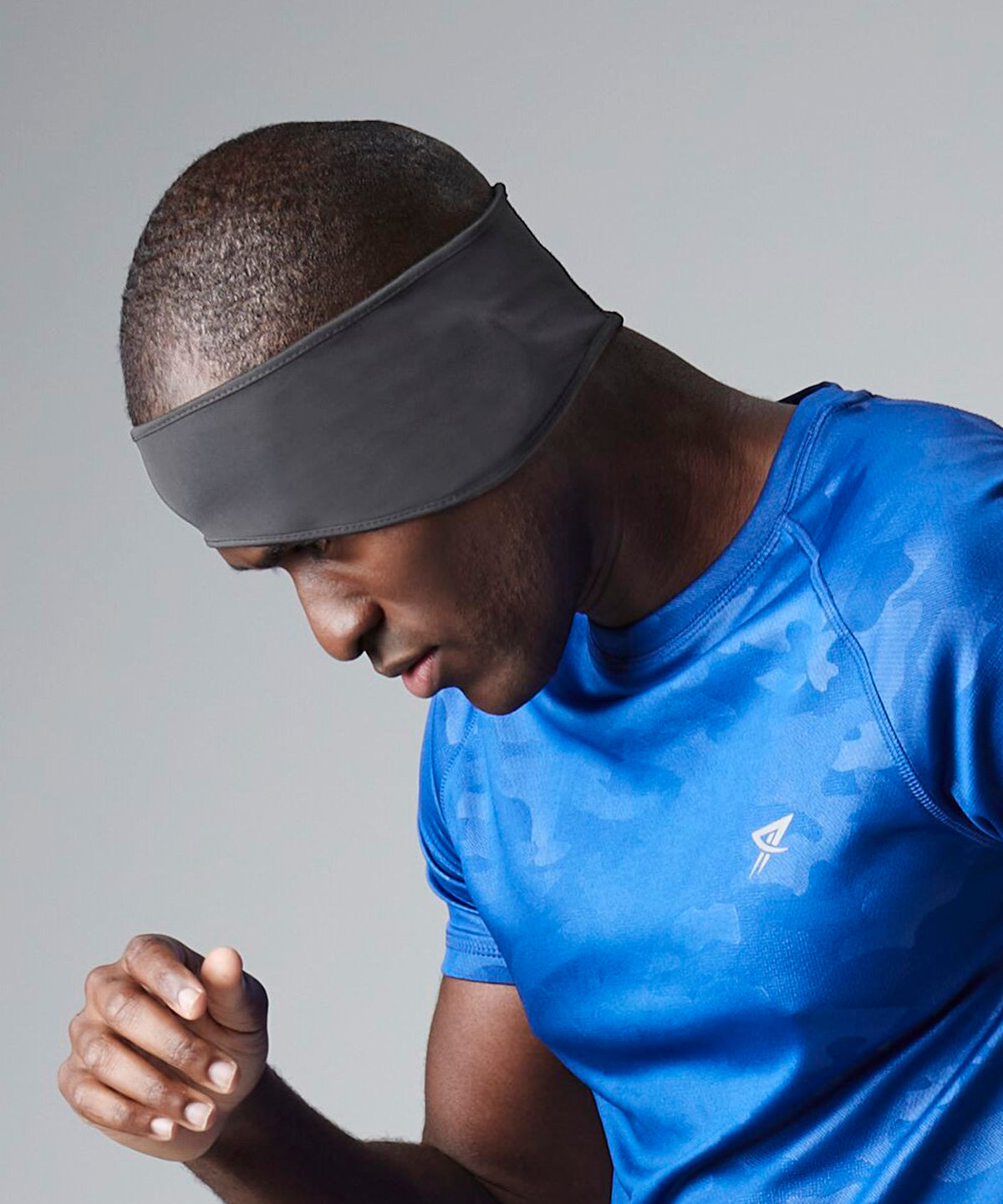 Softshell sports tech headband