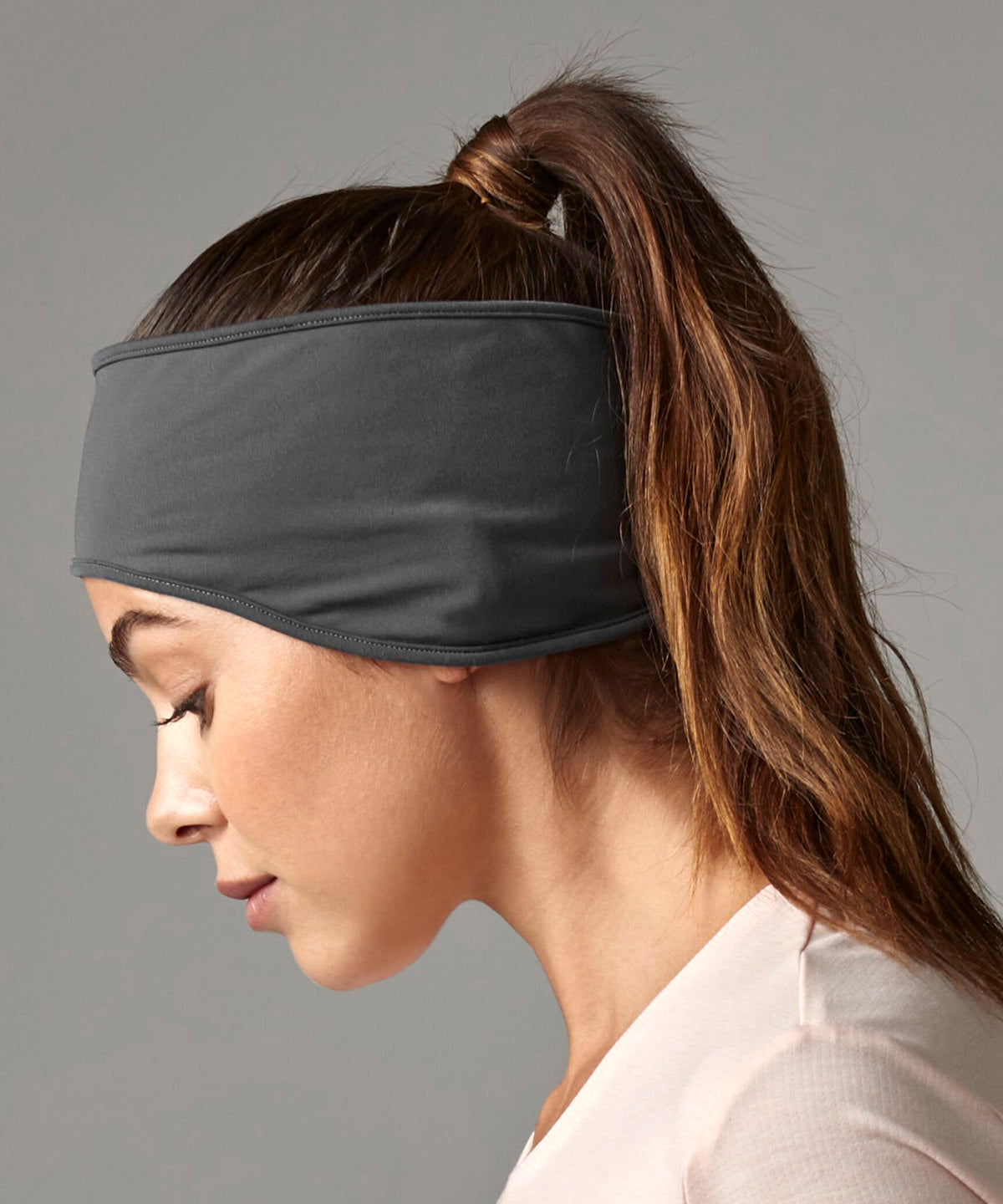 Softshell sports tech headband