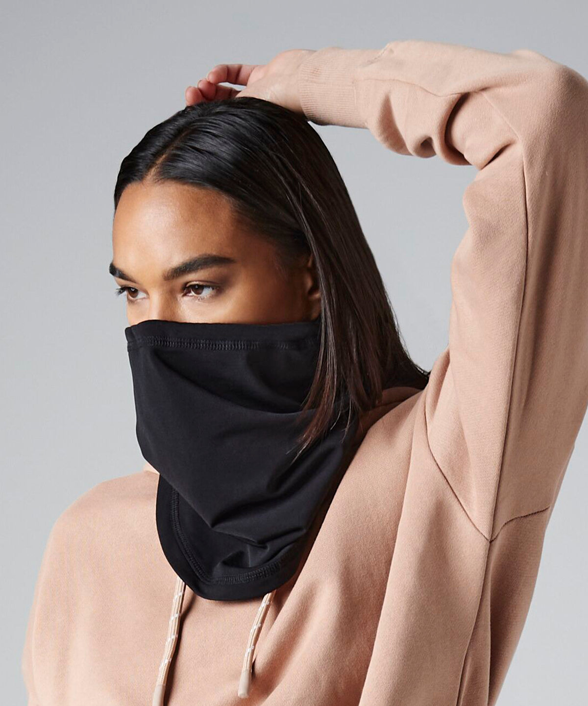 Softshell sports tech neck warmer