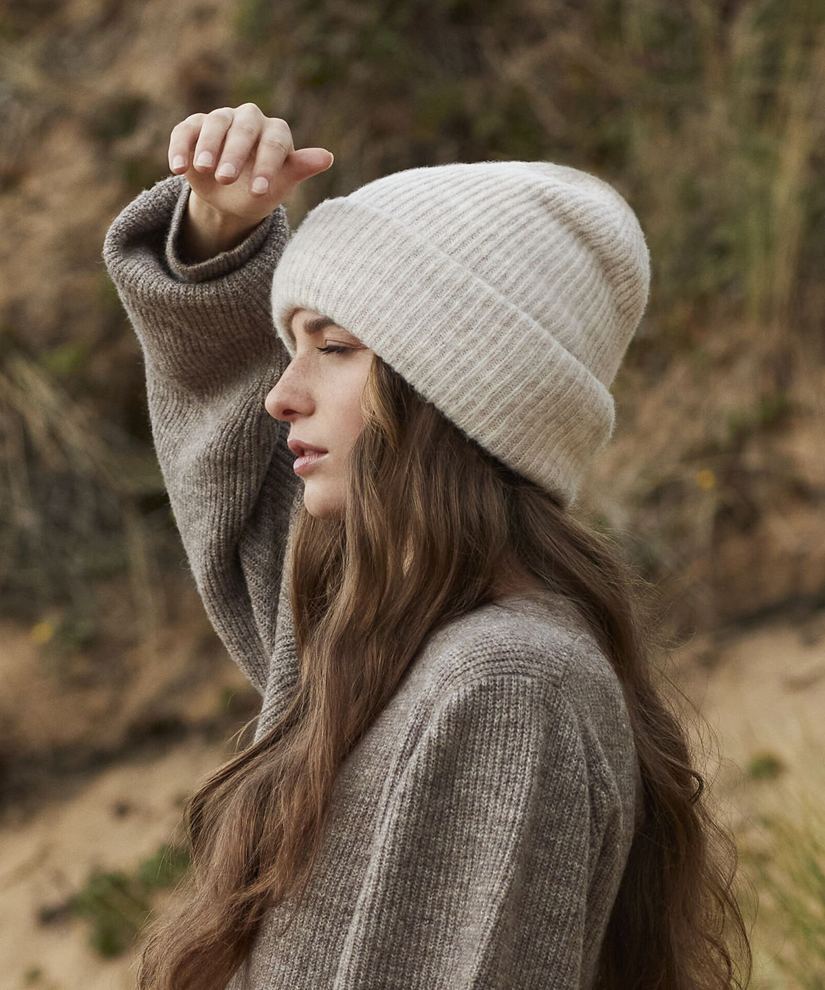 Cosy ribbed beanie