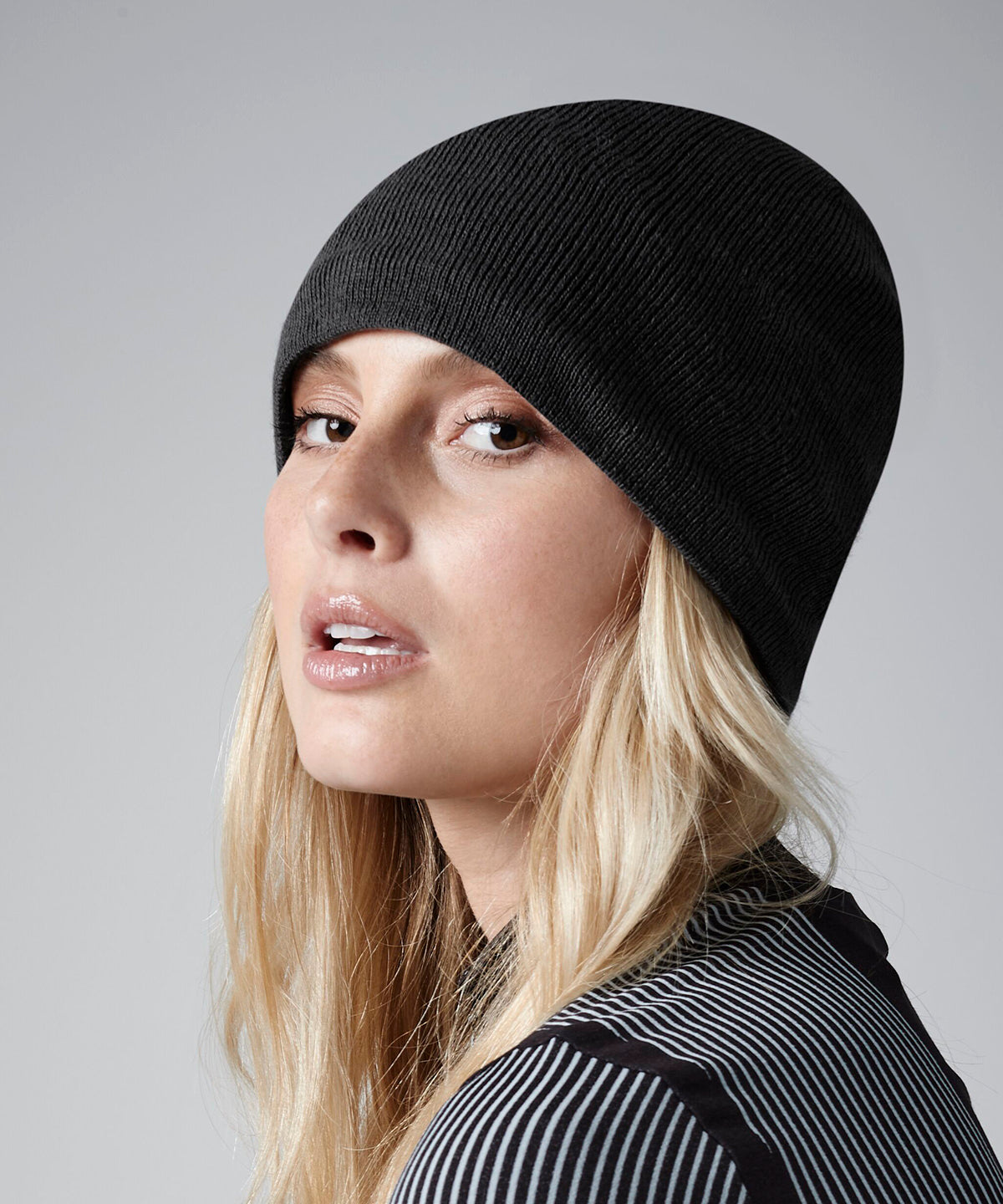 Water-repellent active beanie