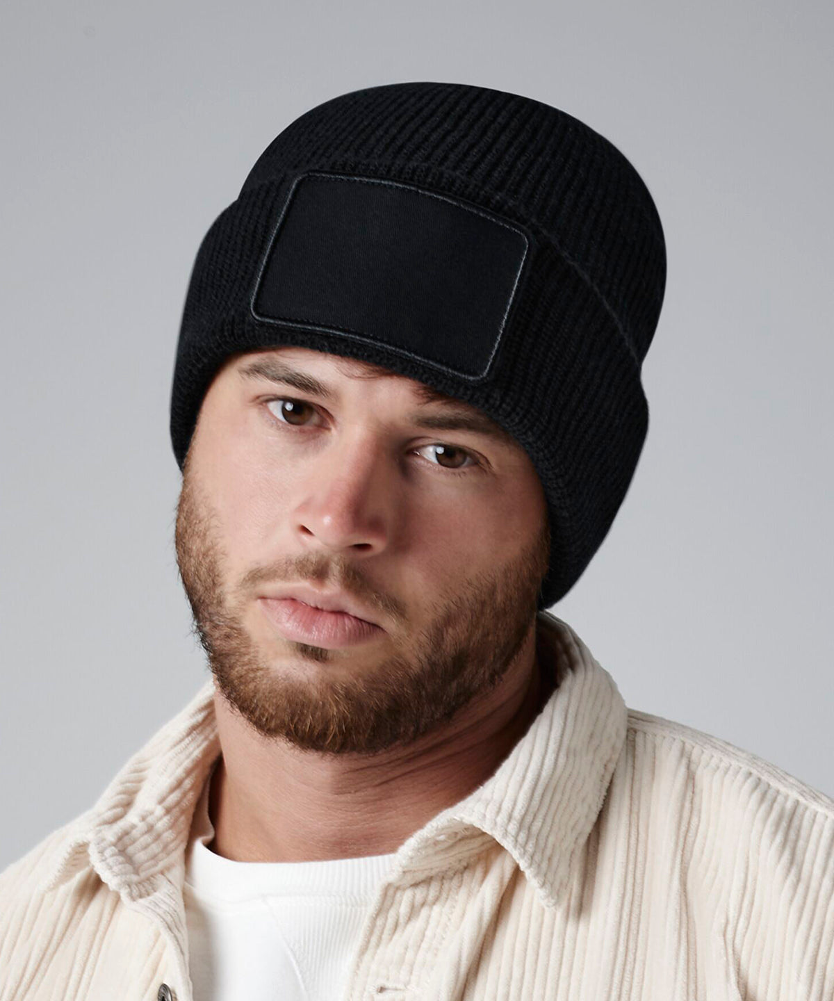 Removable patch Thinsulate™ beanie