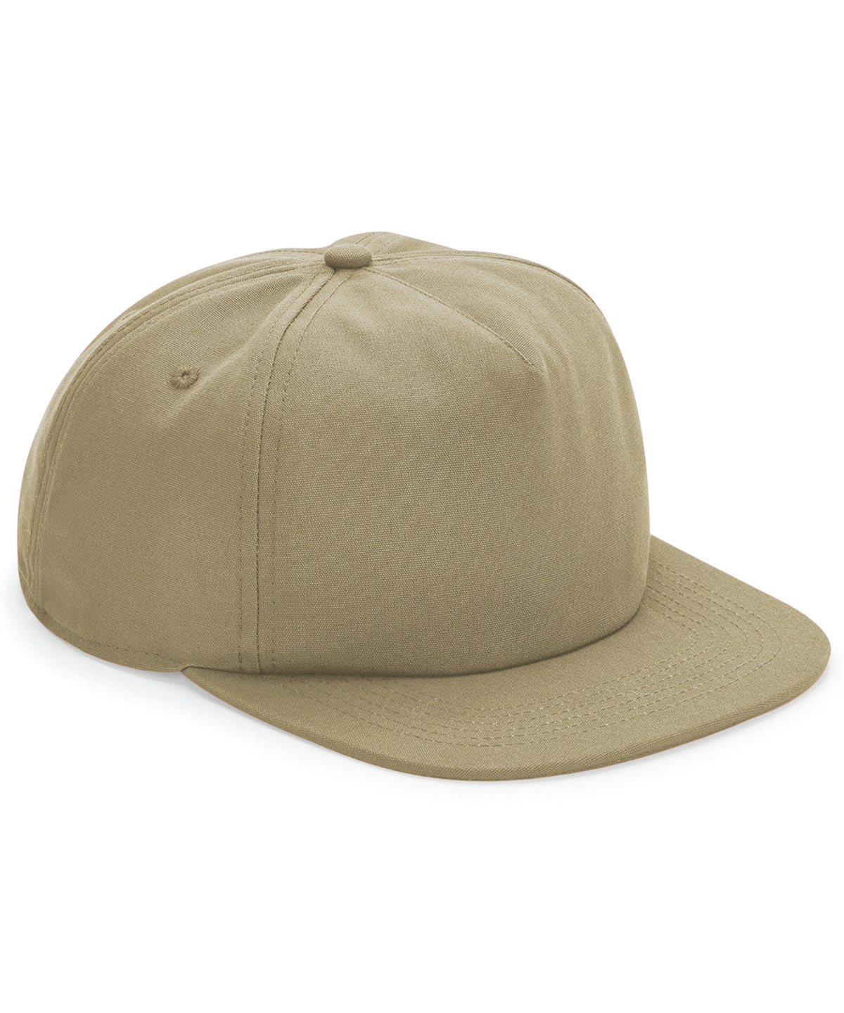 Organic cotton unstructured 5-panel cap