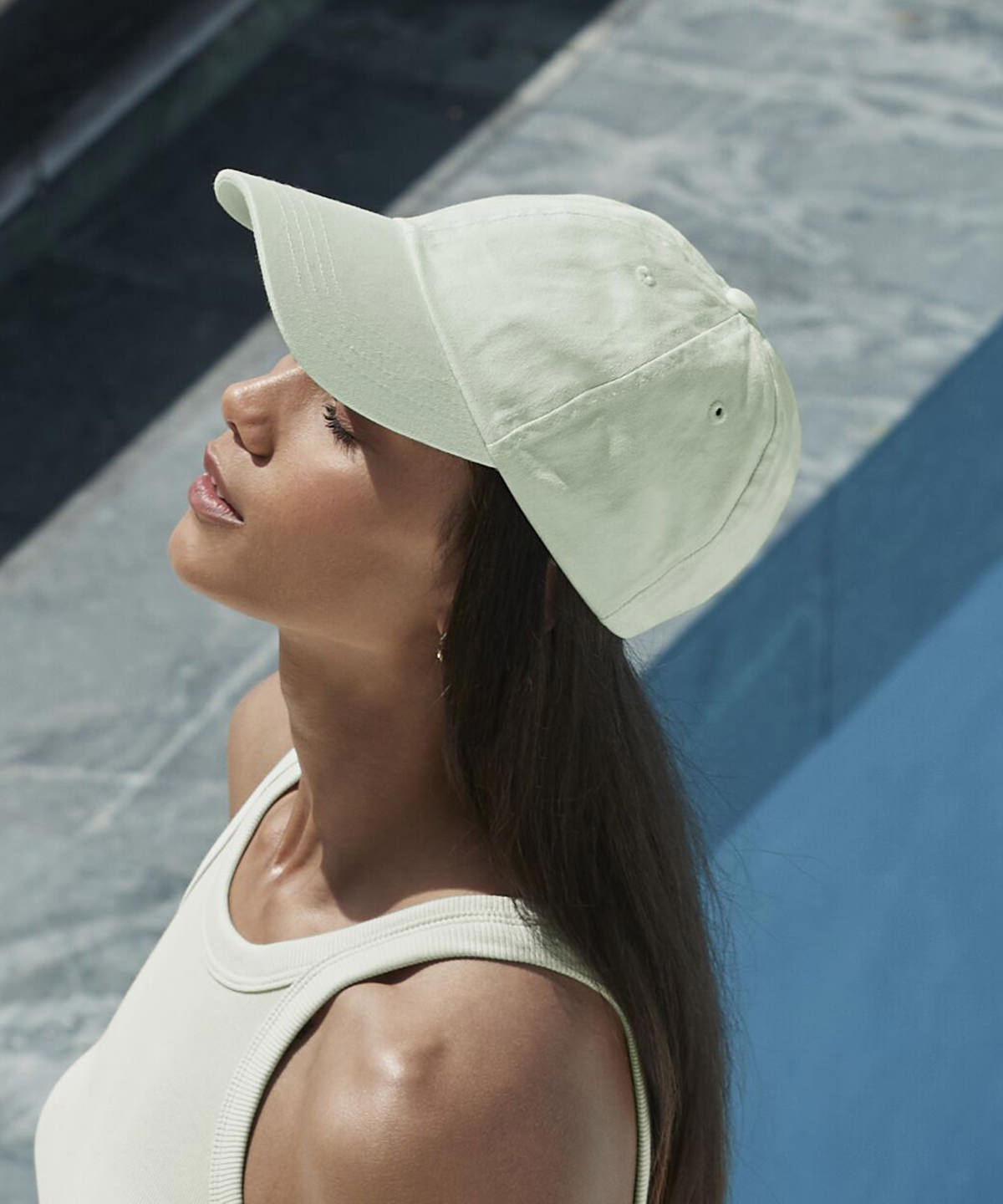 Low-profile 6-panel dad cap