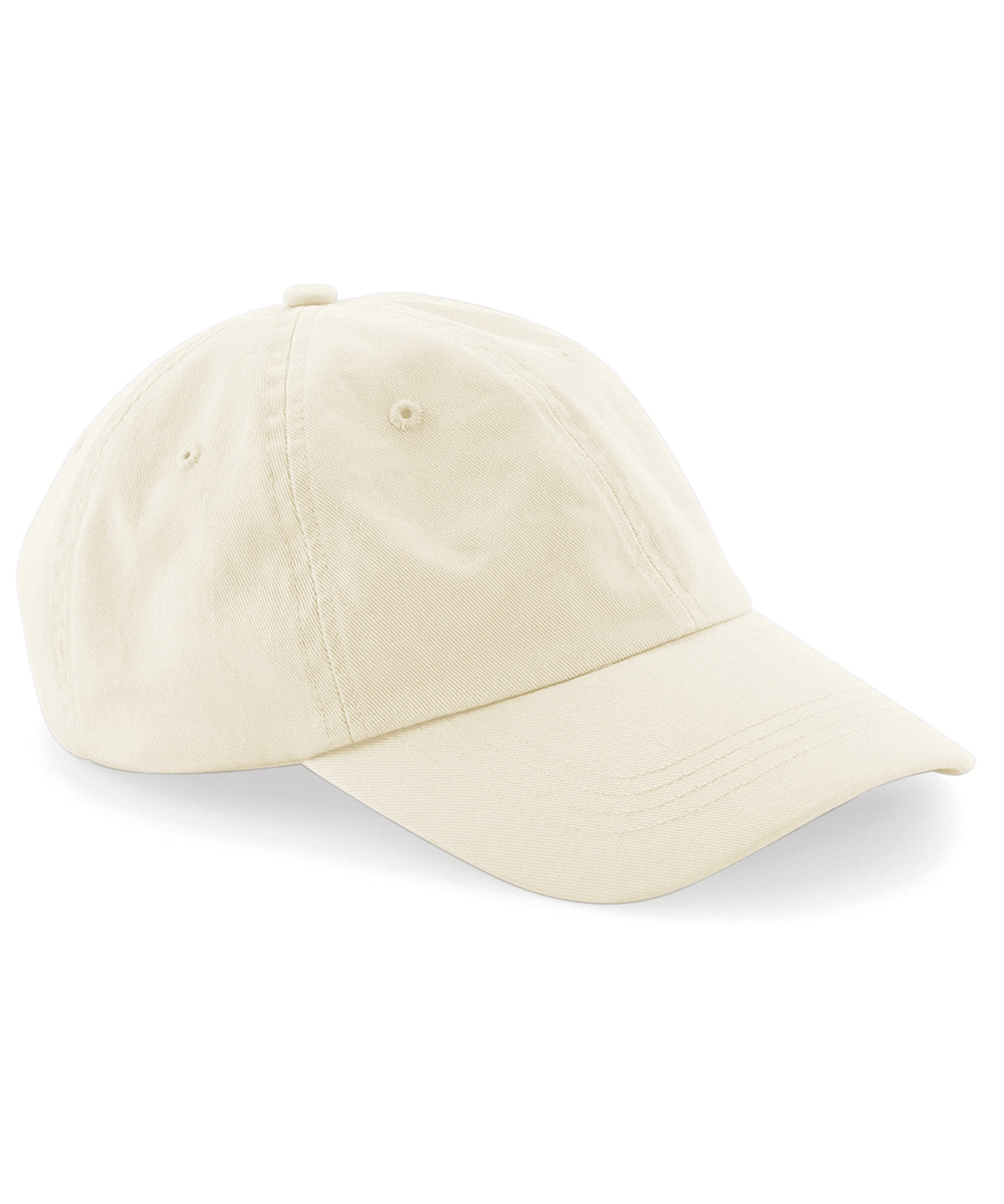 Low-profile 6-panel dad cap