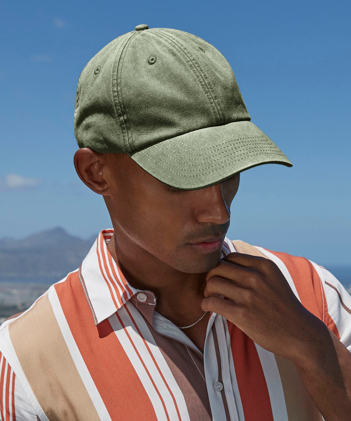 Low-profile vintage cap