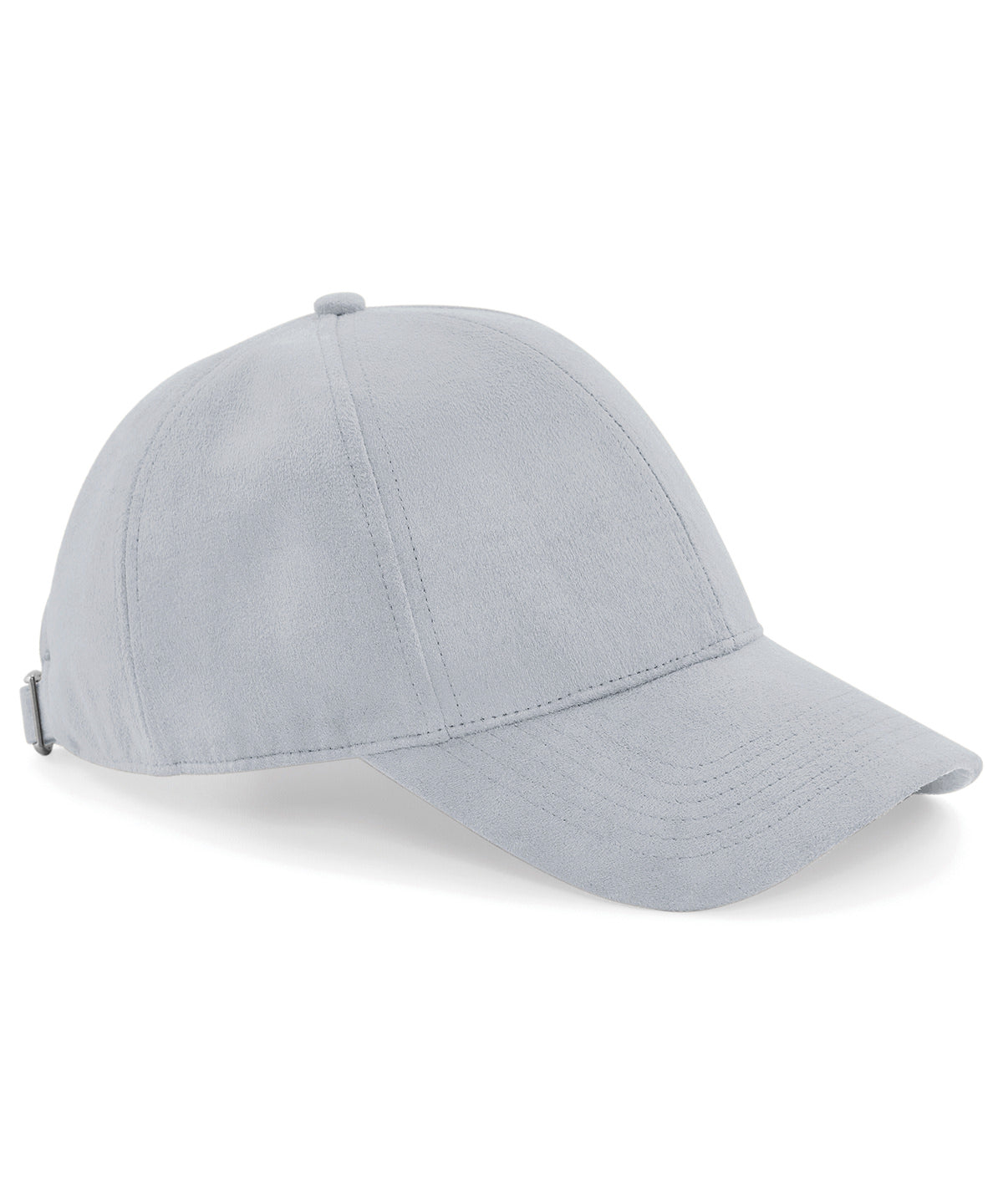 Faux suede 6-panel cap