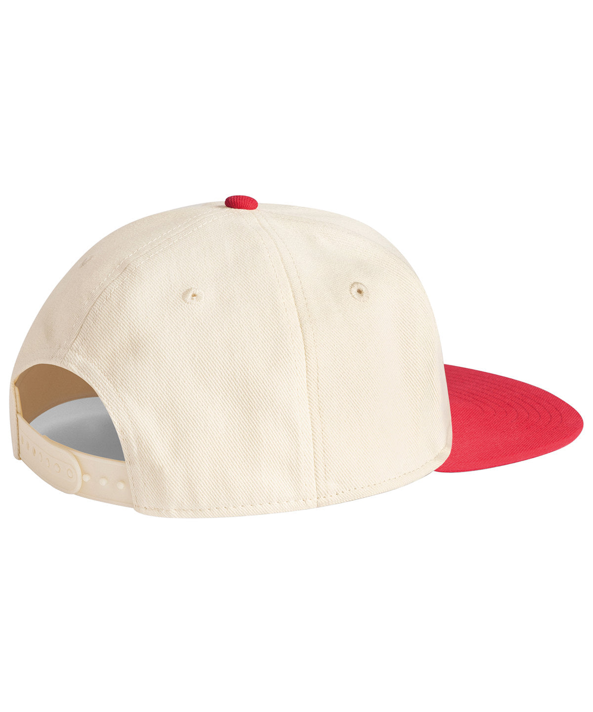 Contrast flat peak 6-panel cap