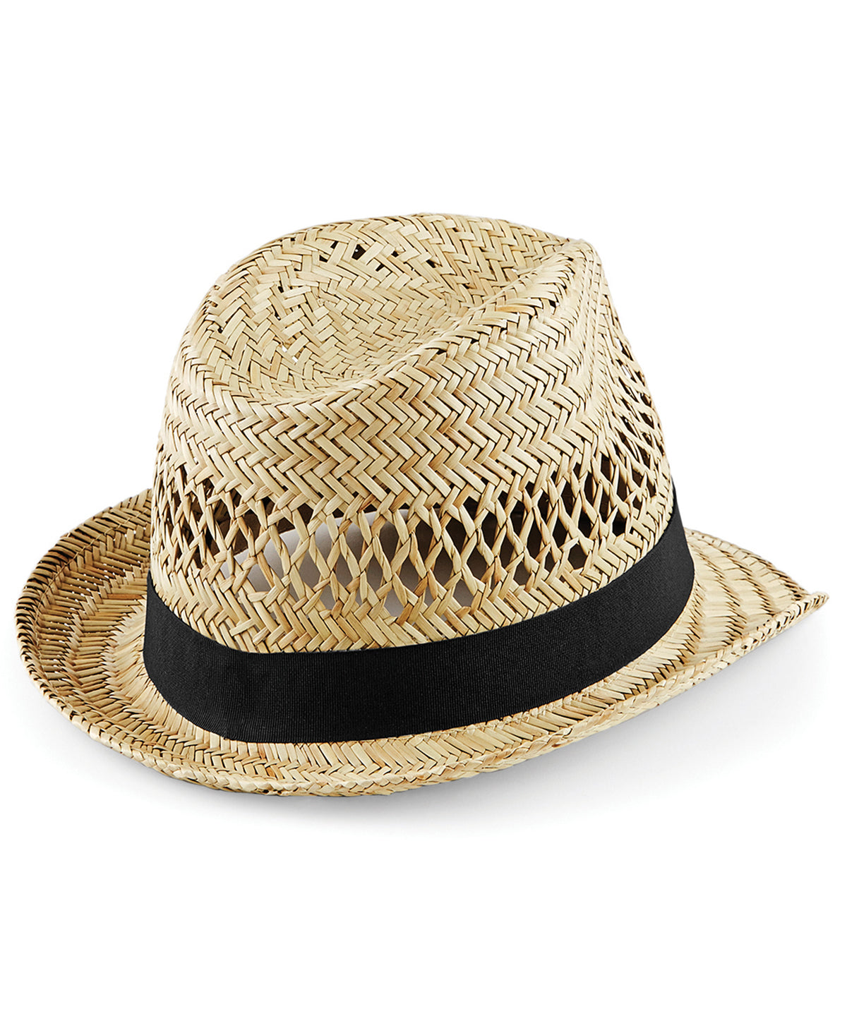 Straw summer trilby