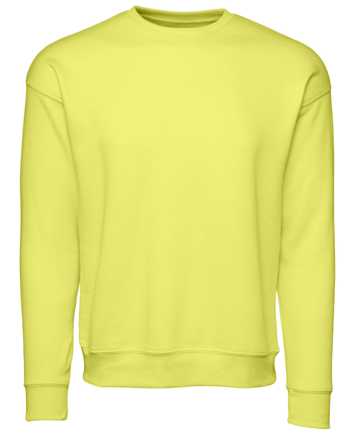 Unisex drop shoulder fleece