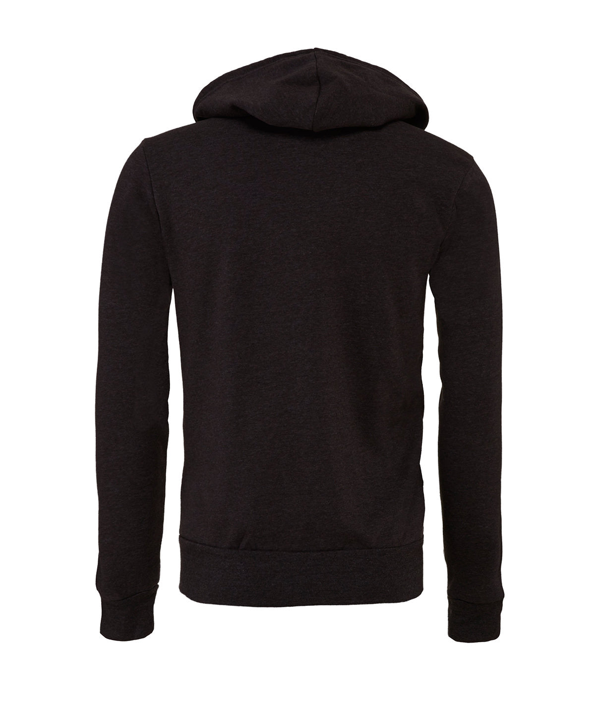 Unisex polycotton fleece full-zip hoodie