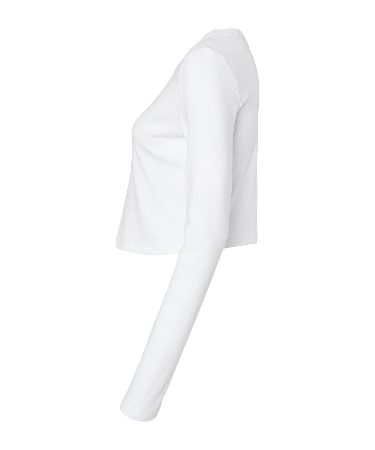 Women’s micro rib long sleeve baby t-shirt