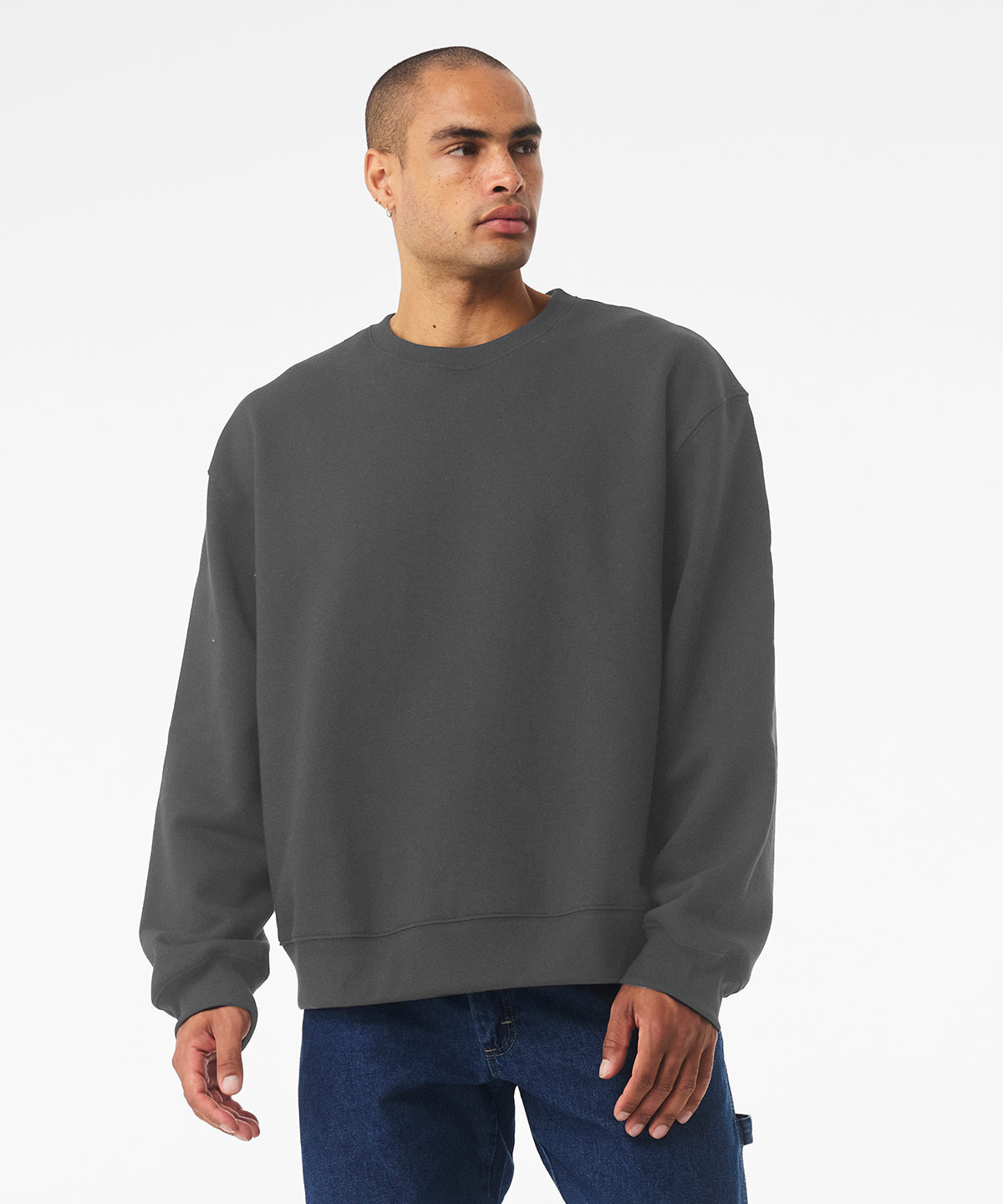 Unisex crew neck heavy sweatshirt