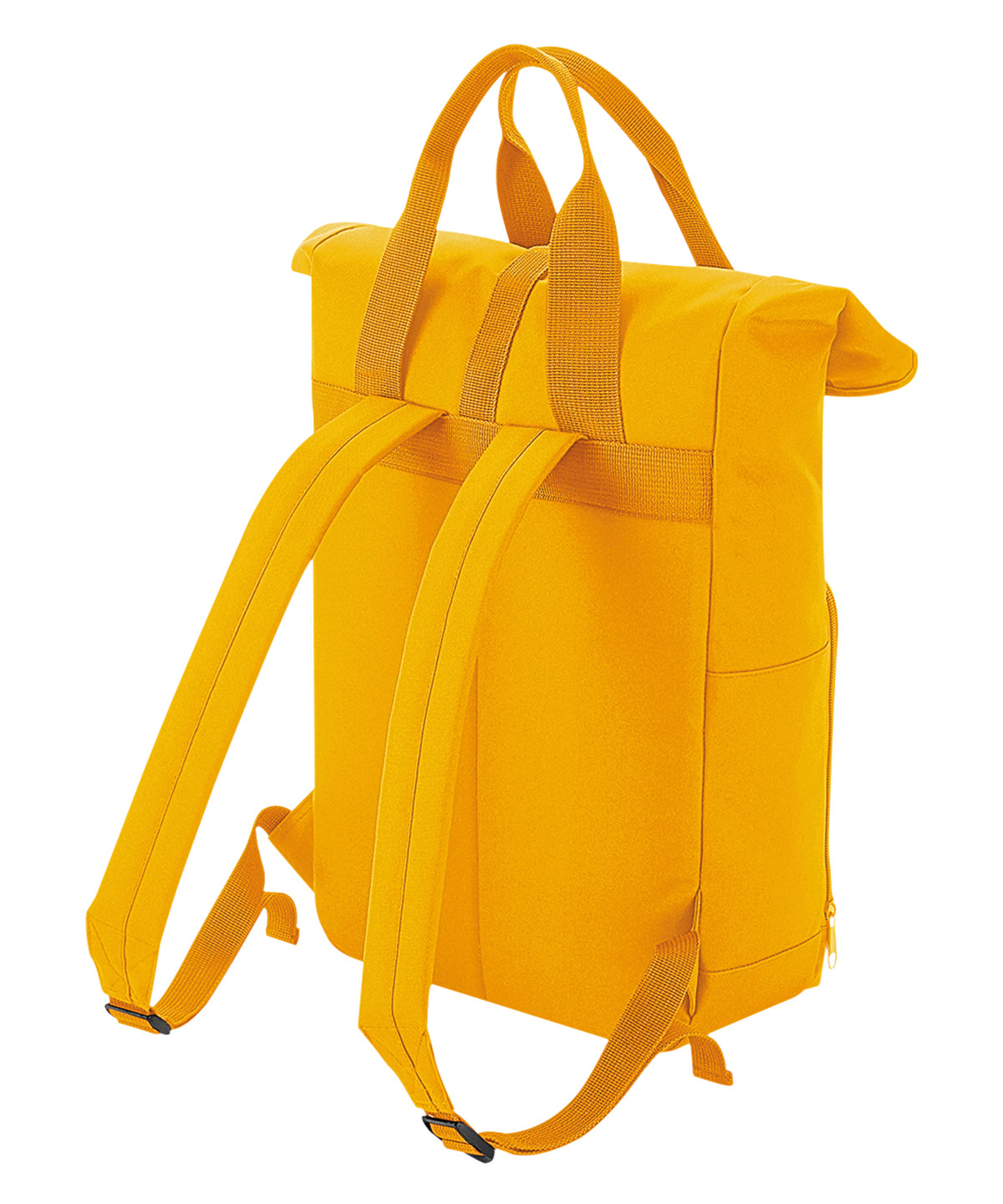 Twin handle roll-top backpack