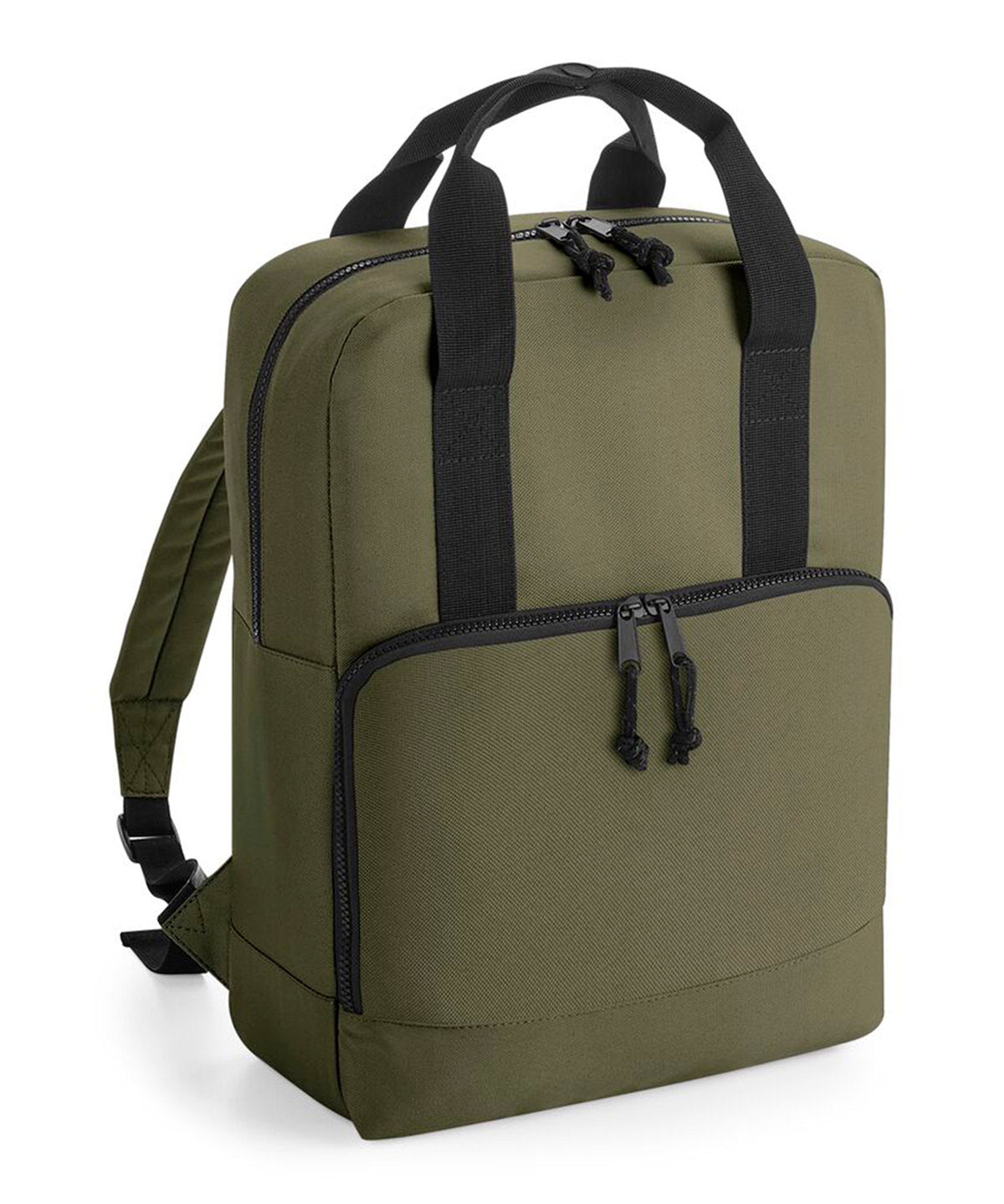 Recycled twin handle cooler backpack