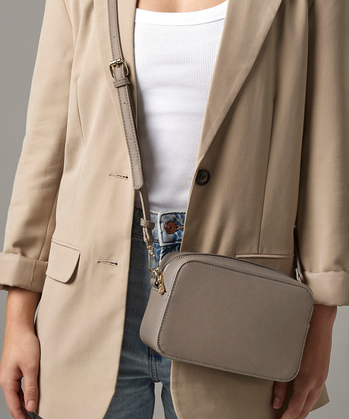 Boutique structured cross body bag