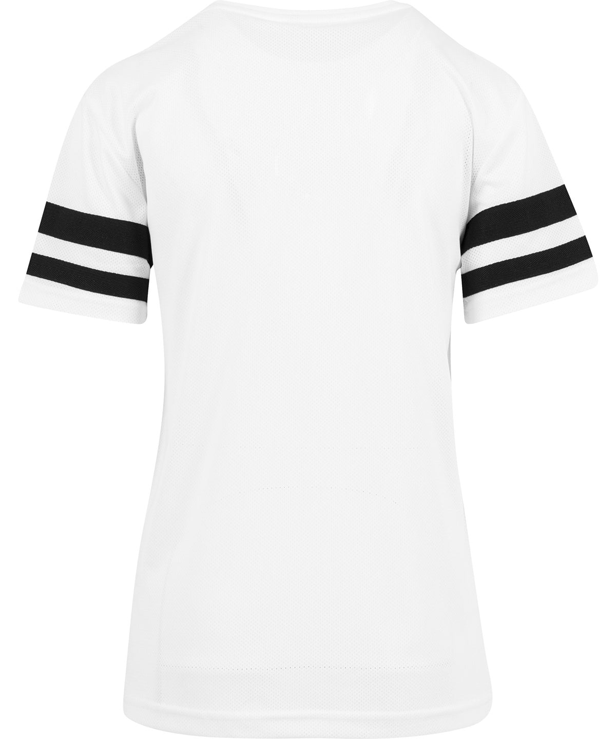 Women's mesh stripe tee
