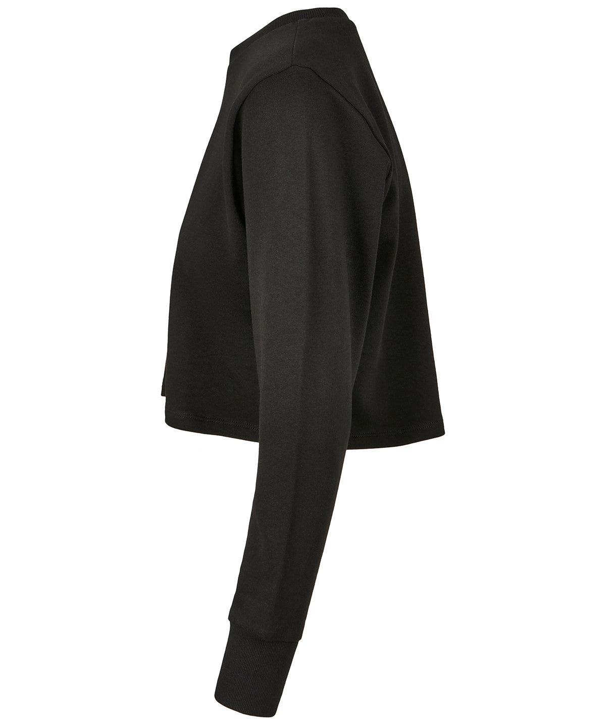 Women’s terry cropped crew