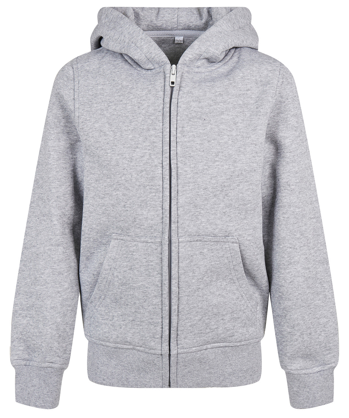 Organic kids basic zip hoodie