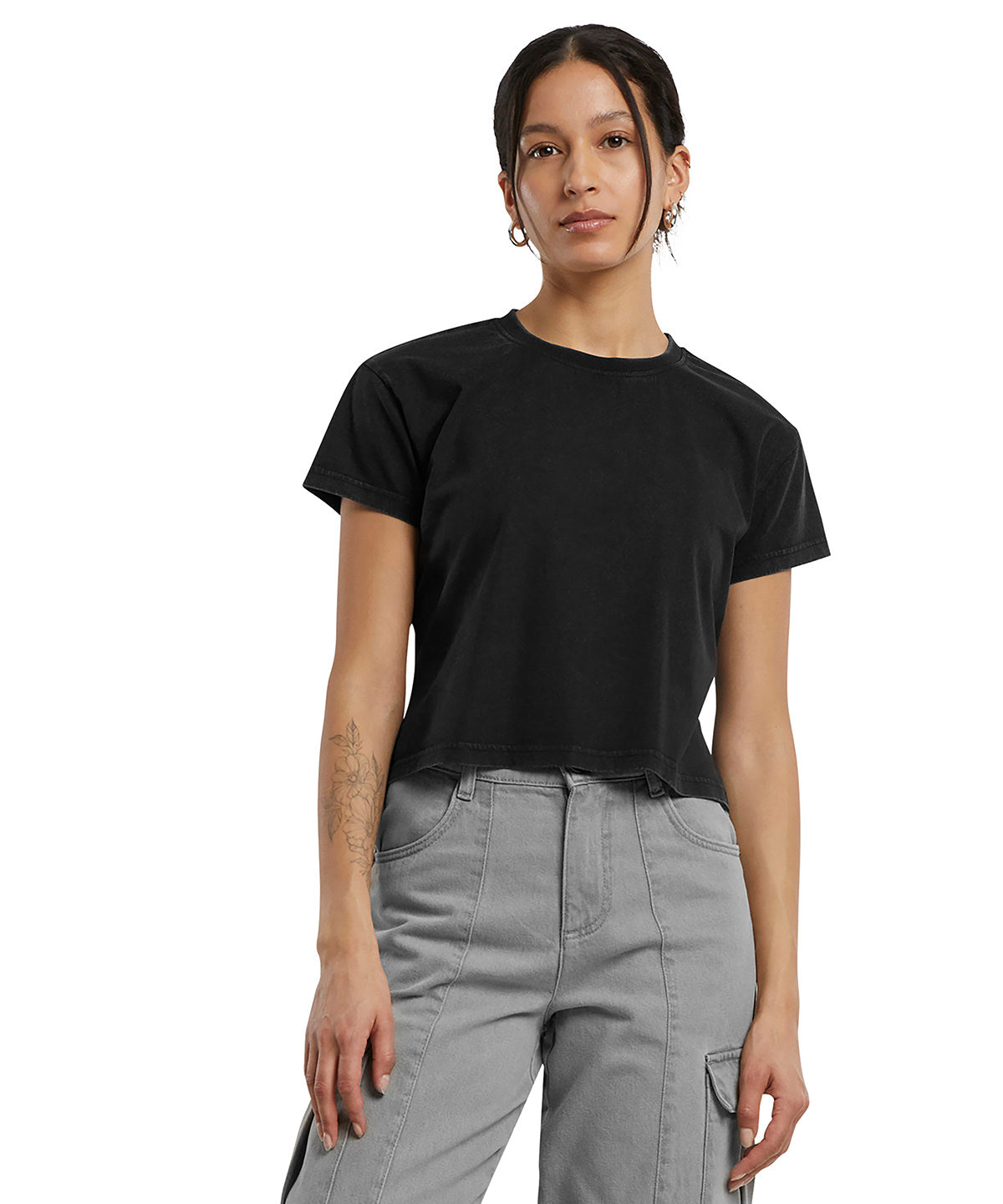  Women’s vintage cropped tee