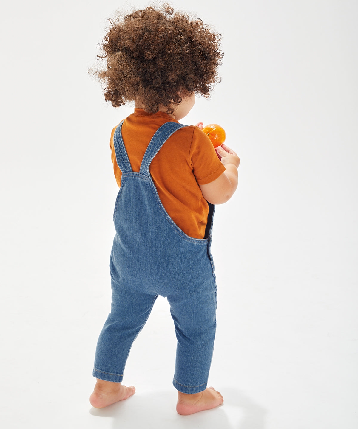 Baby Rocks denim dungarees
