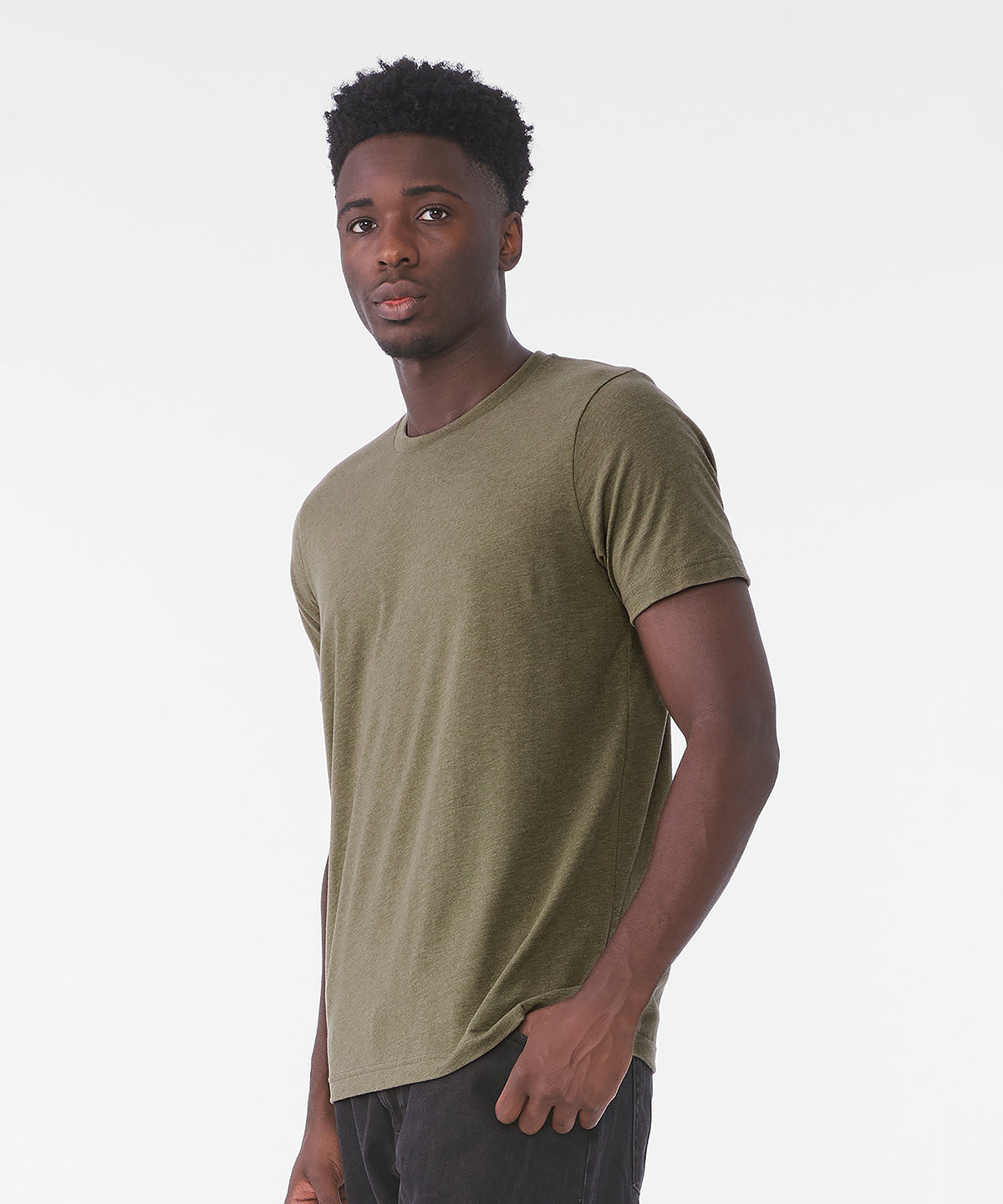 Unisex sueded tee