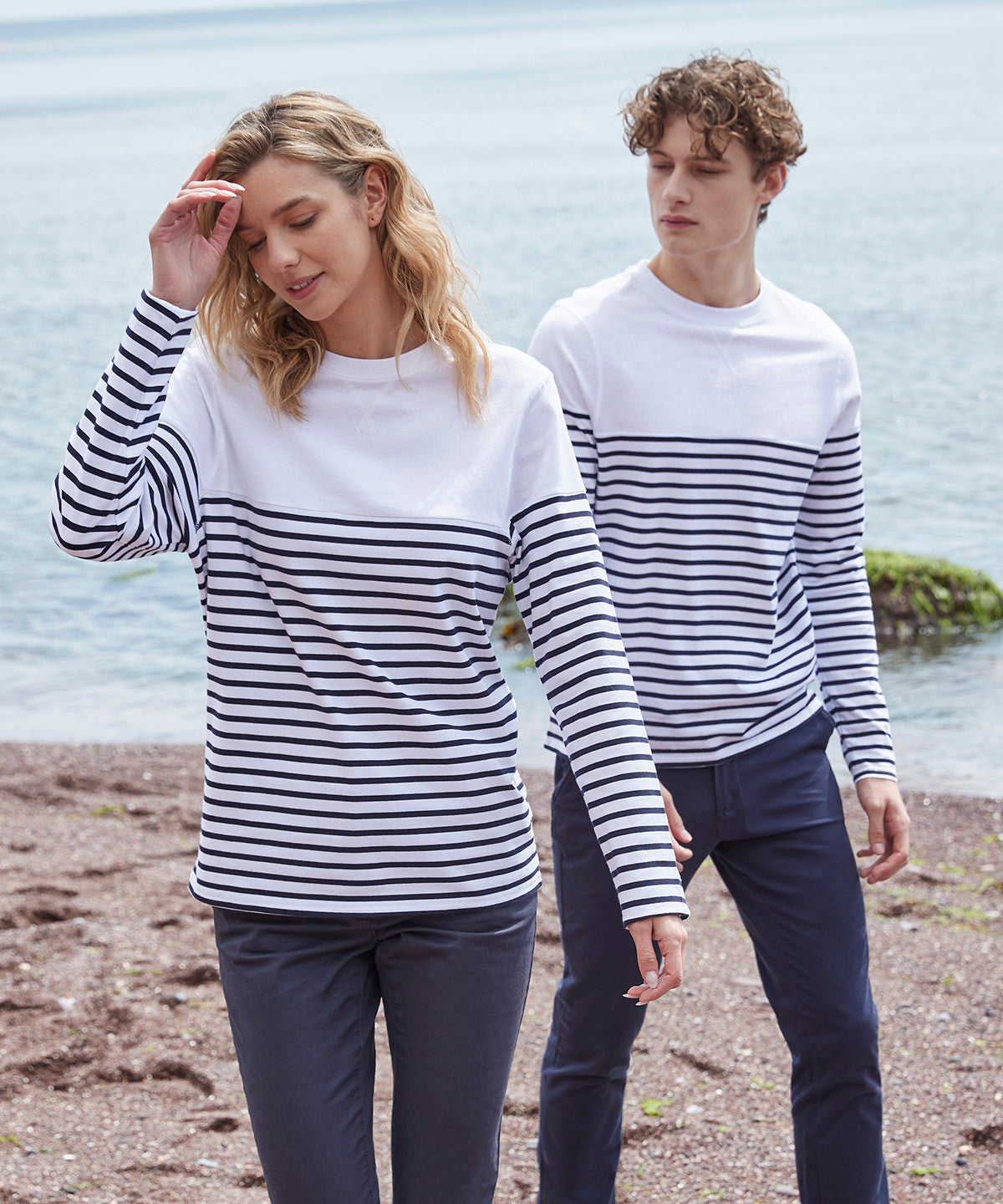 Long sleeve Breton striped T