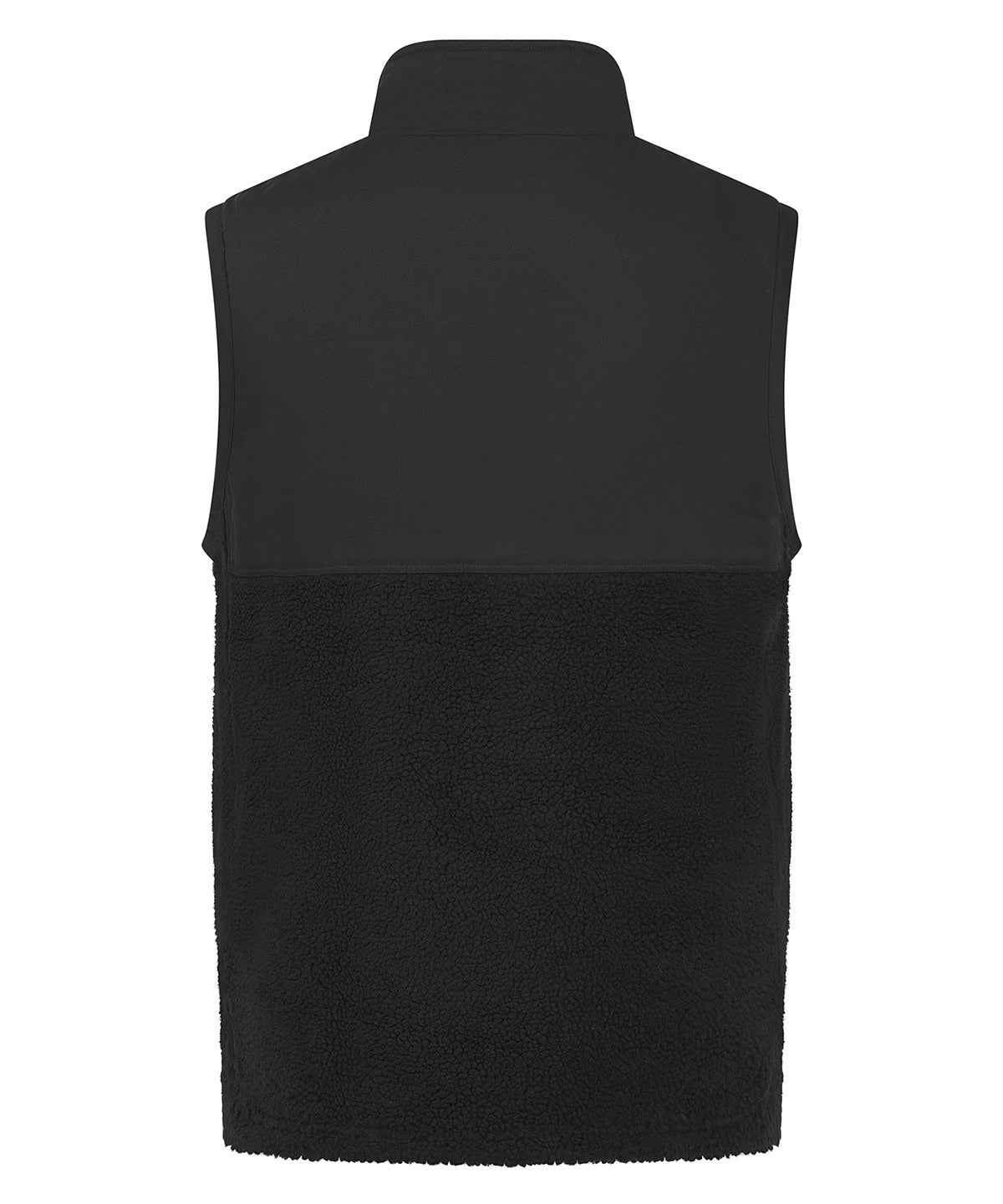 Recycled sherpa gilet