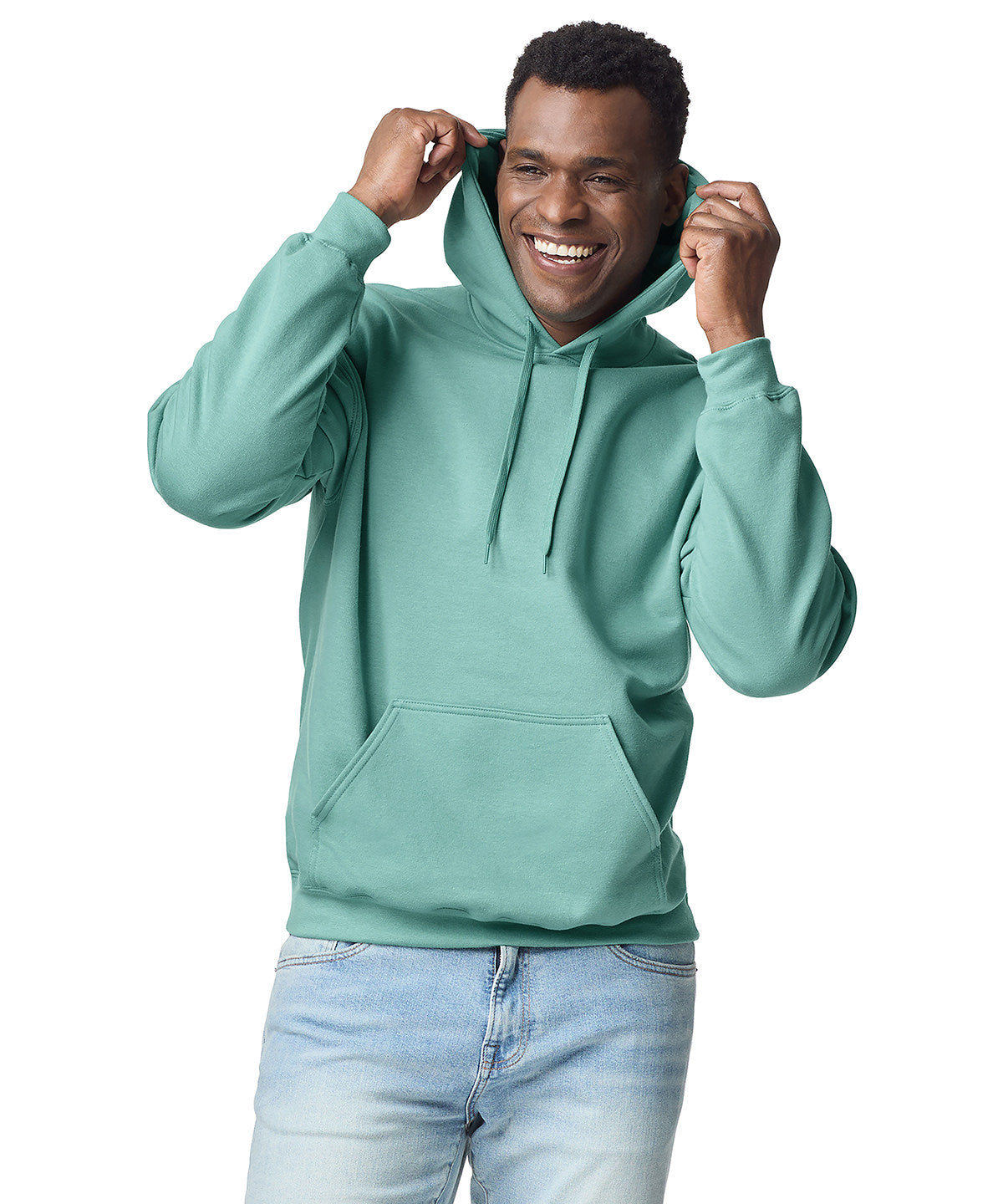 Softstyle™ midweight fleece adult hoodie