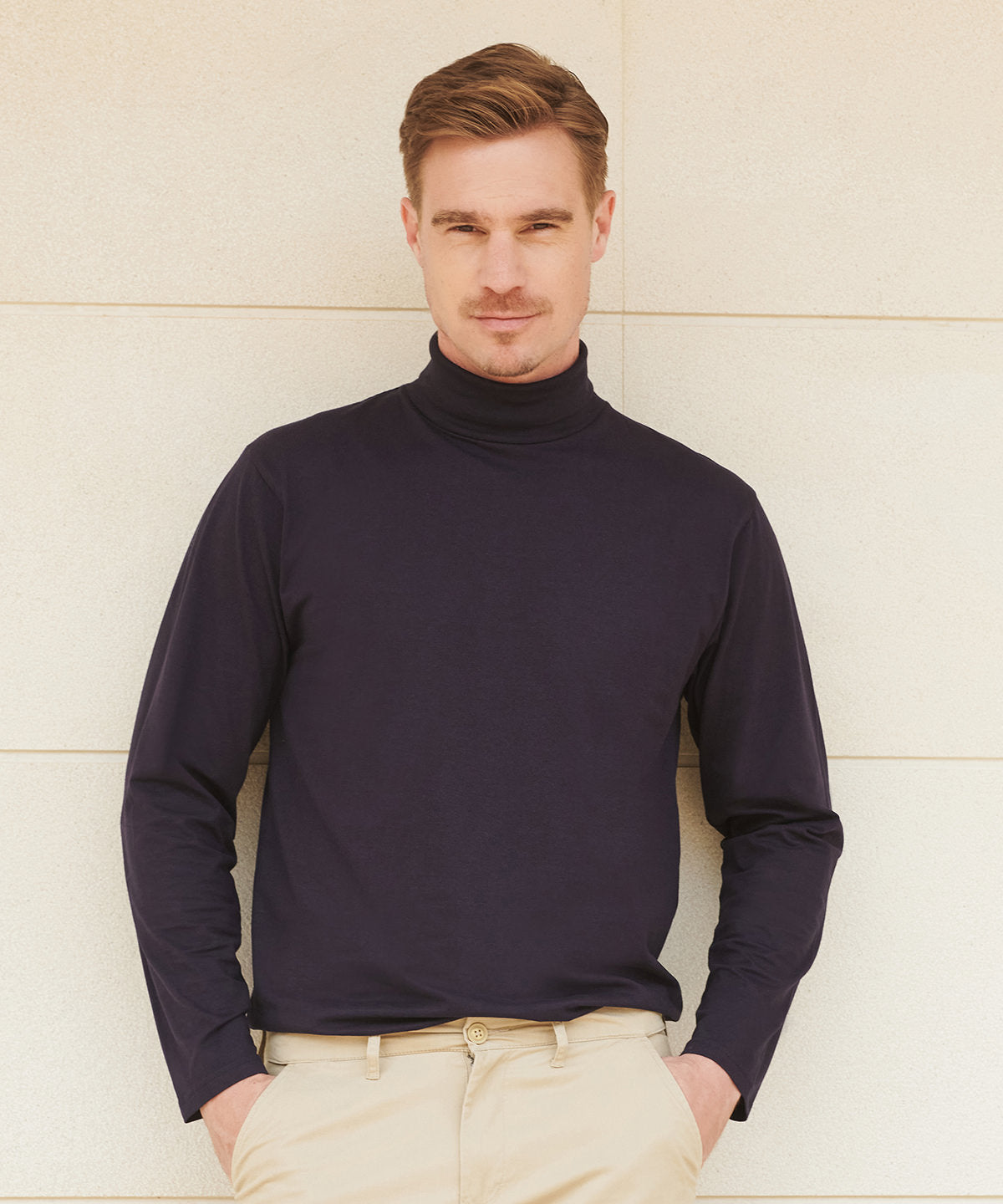 Long sleeve roll neck top