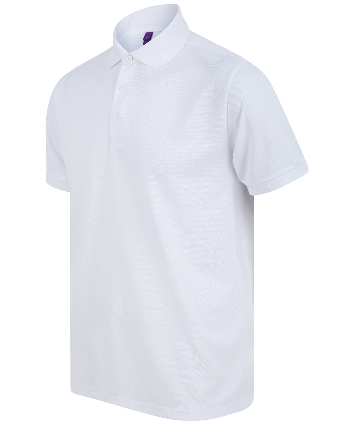 Recycled polyester polo shirt