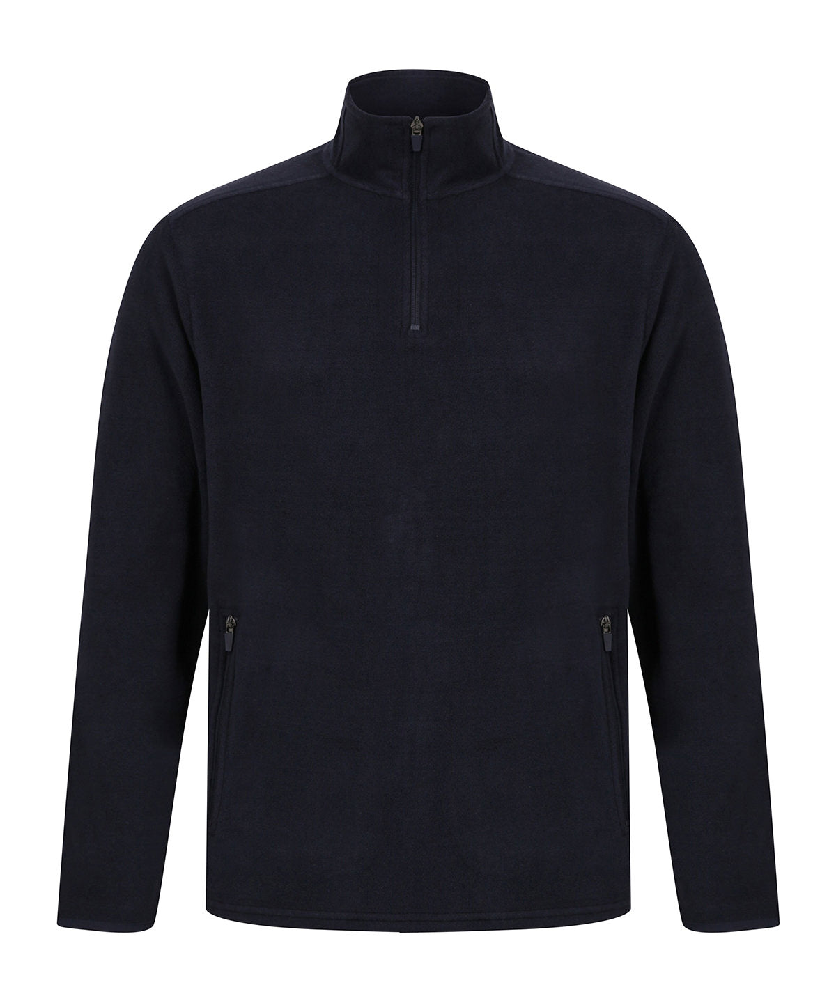 ¼ zip microfleece jacket