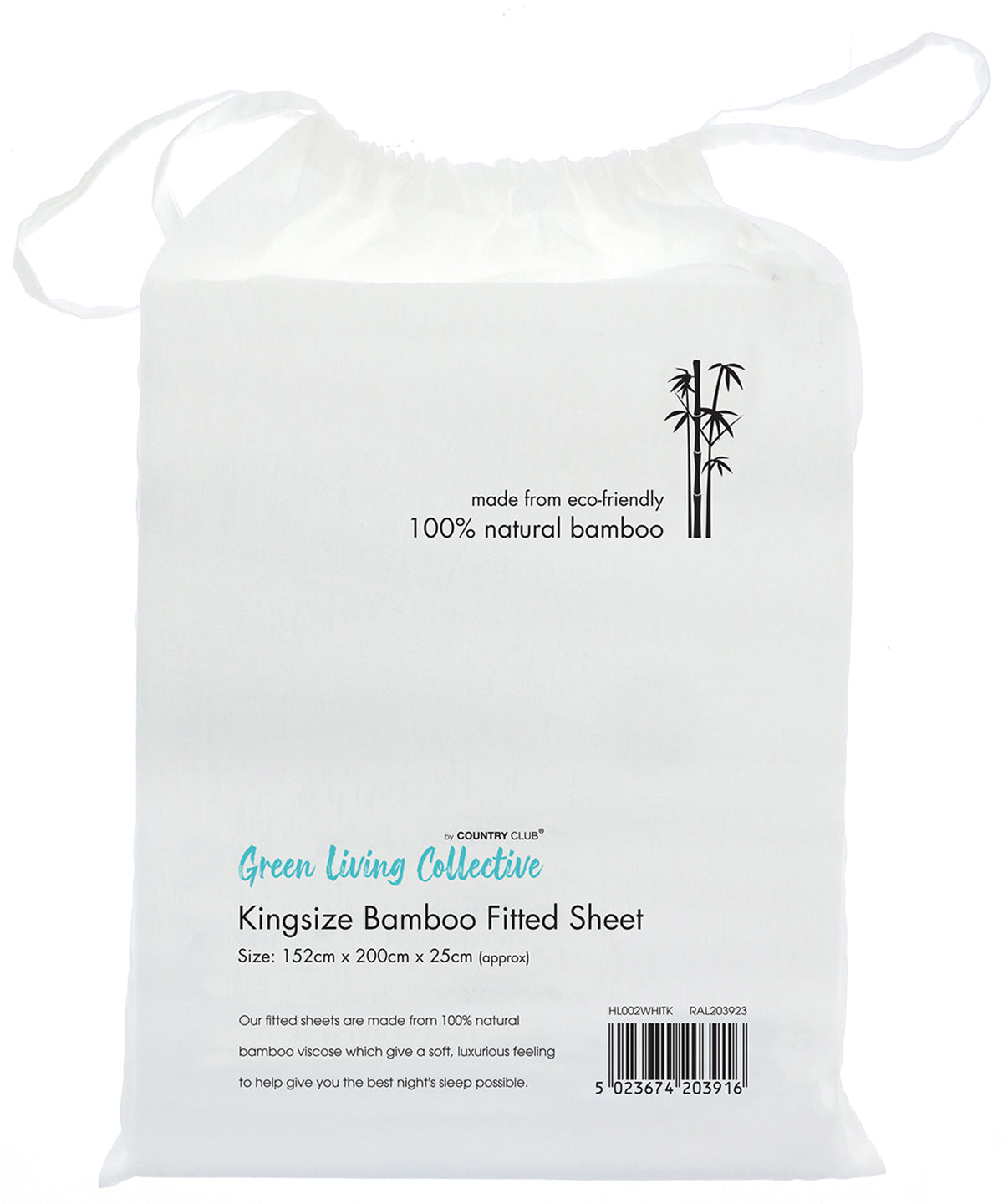 100% Bamboo fitted sheet