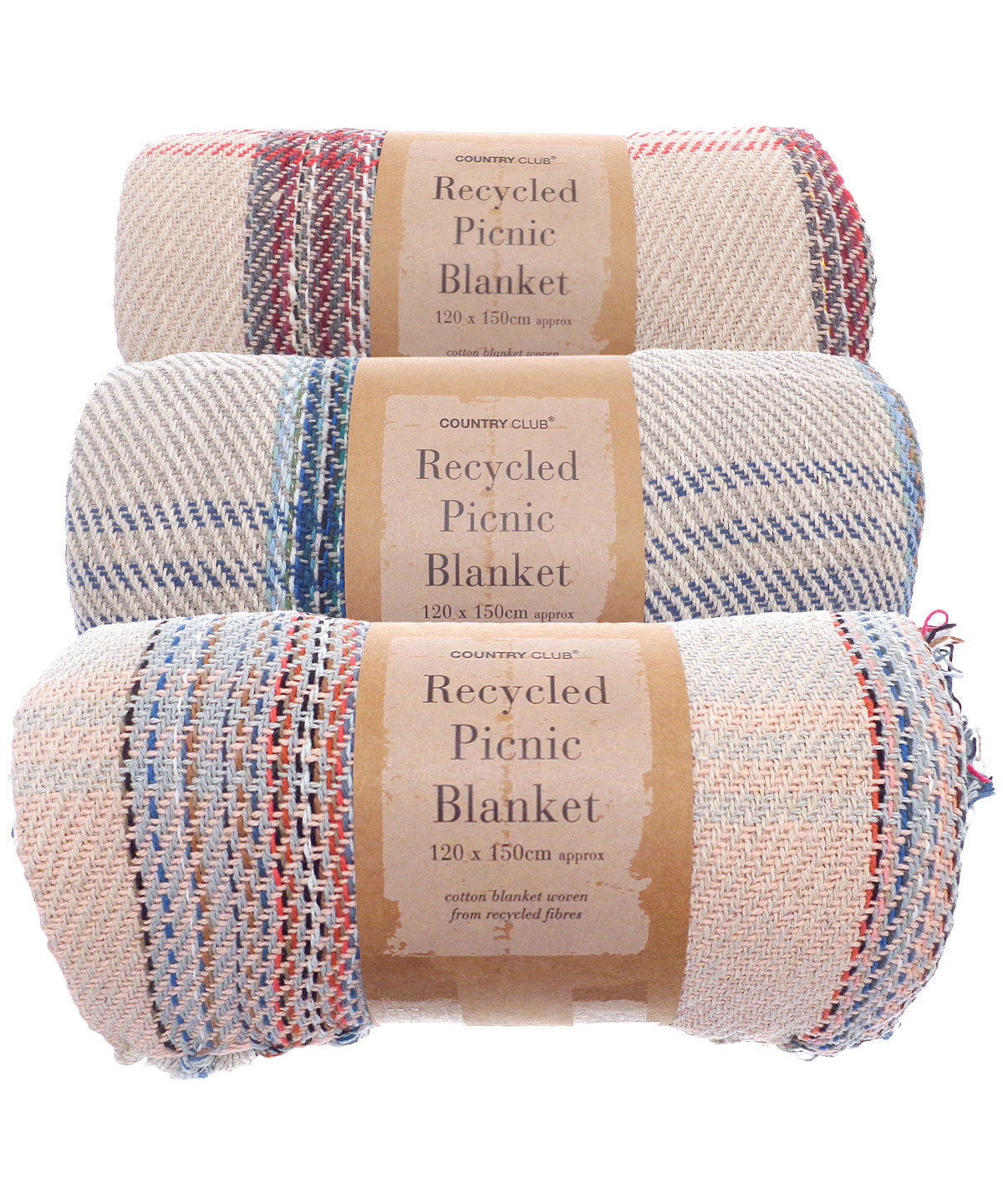 Recycled picnic blanket