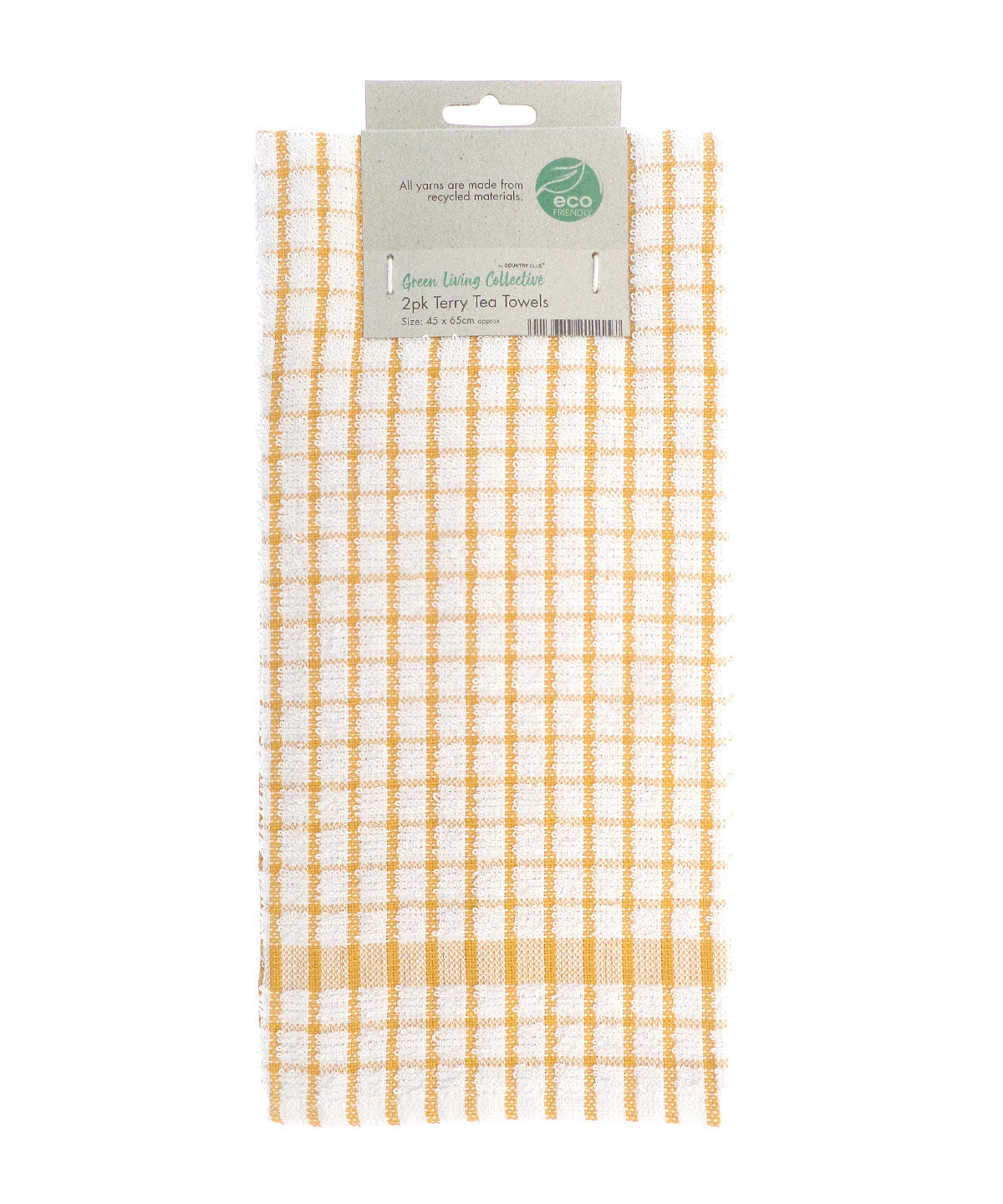 Recycled terry tea towels (2-pack)