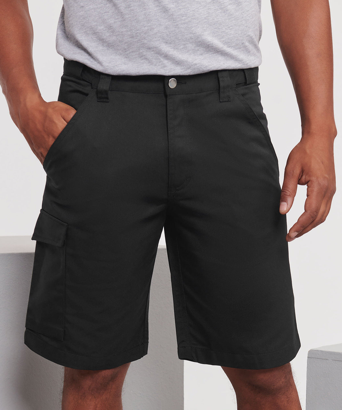 Polycotton twill workwear shorts