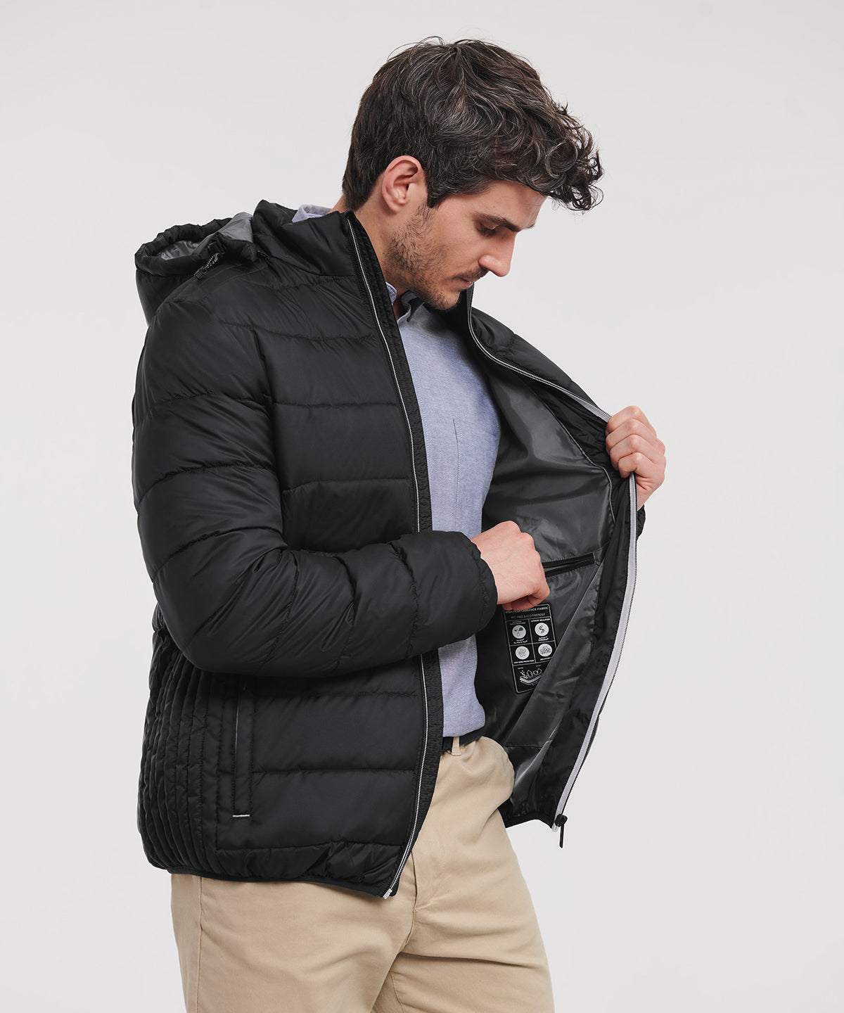 Hooded Nano jacket