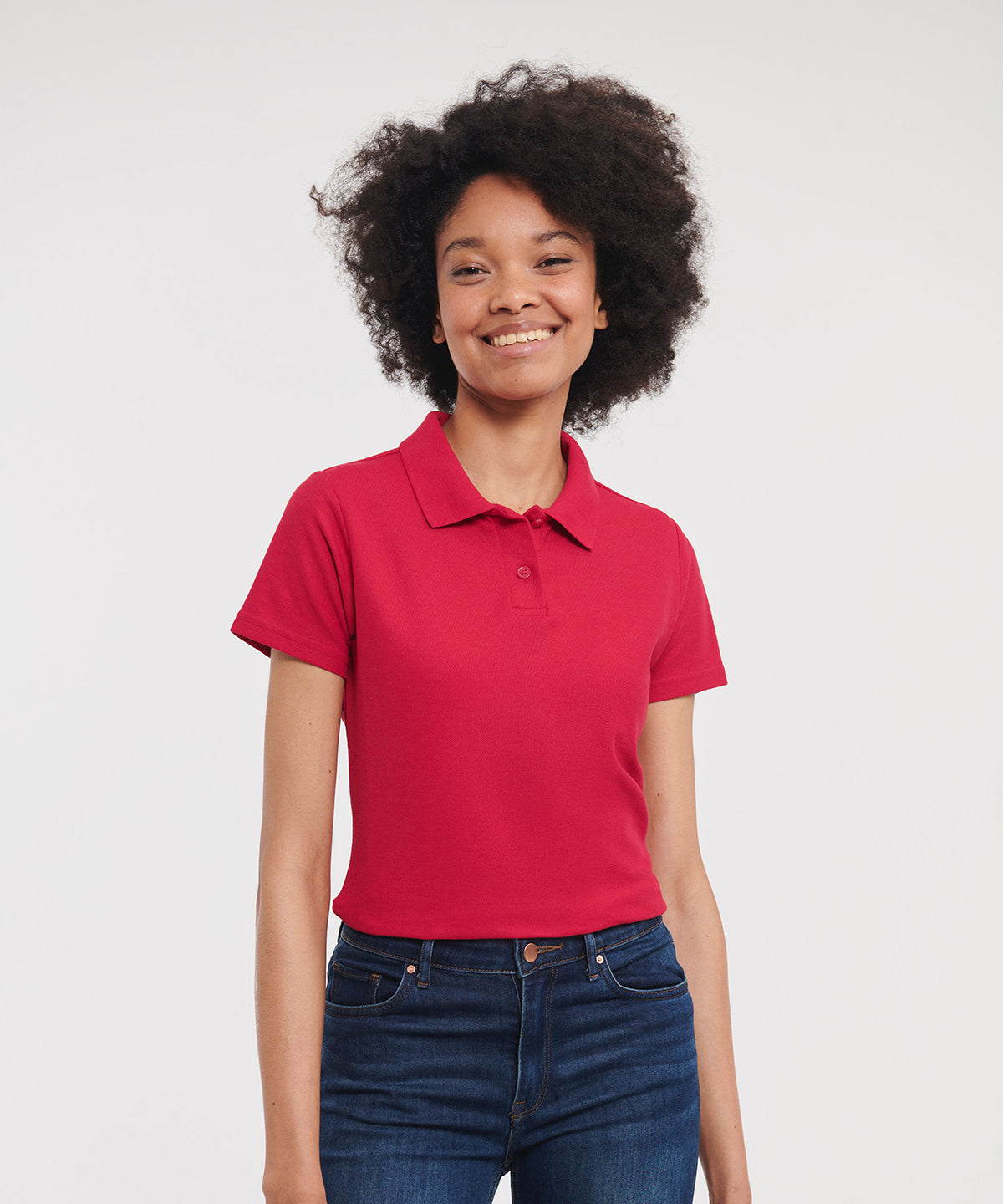 Women's classic polycotton polo