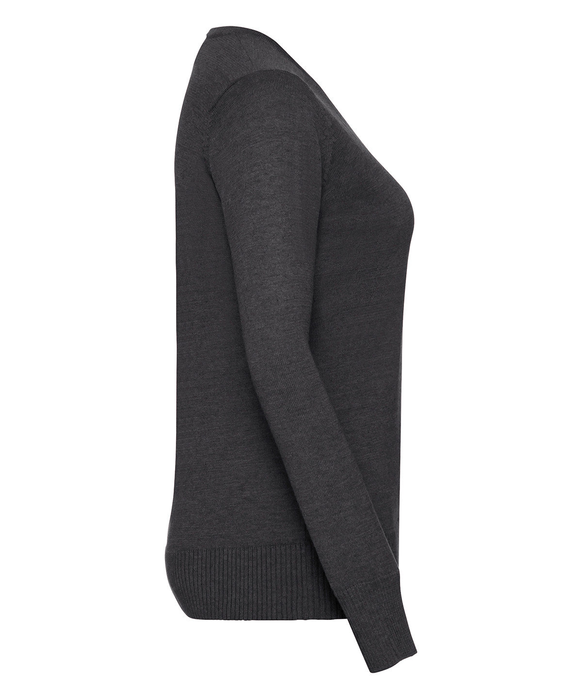 Women's v-neck knitted sweater