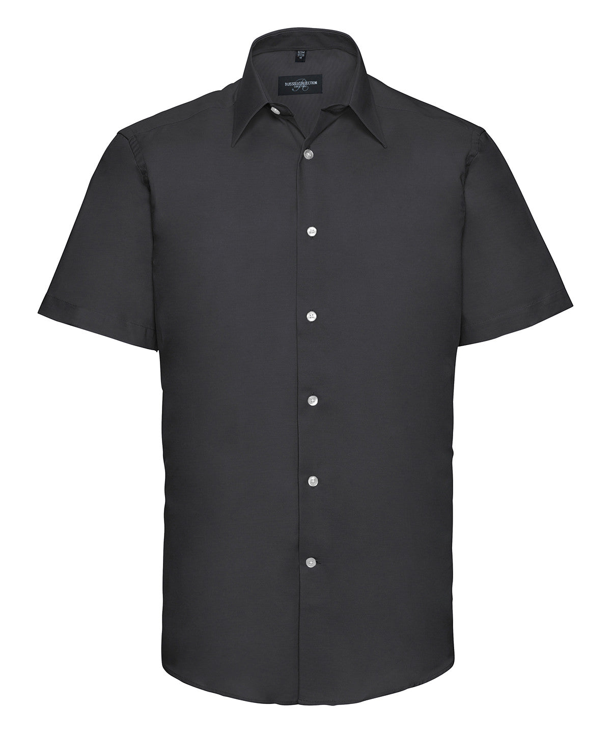 Short sleeve easycare tailored Oxford shirt