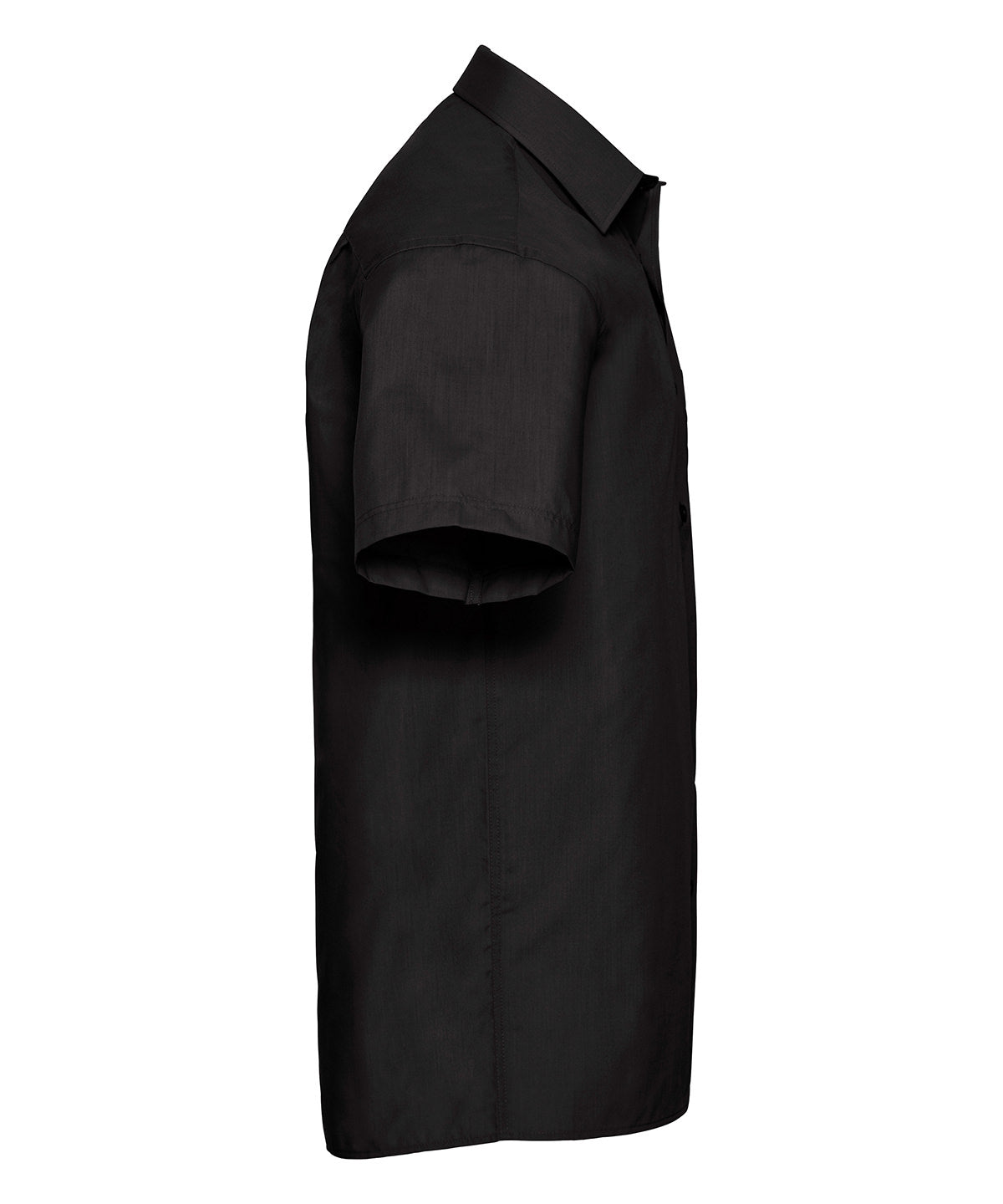 Short sleeve polycotton easycare poplin shirt