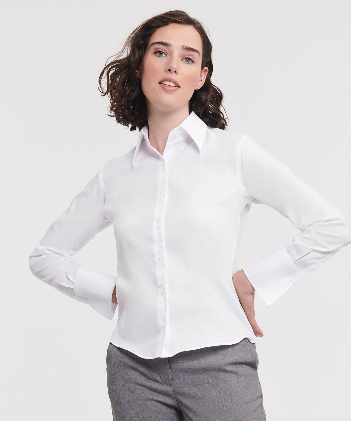 Women's long sleeve ultimate non-iron shirt