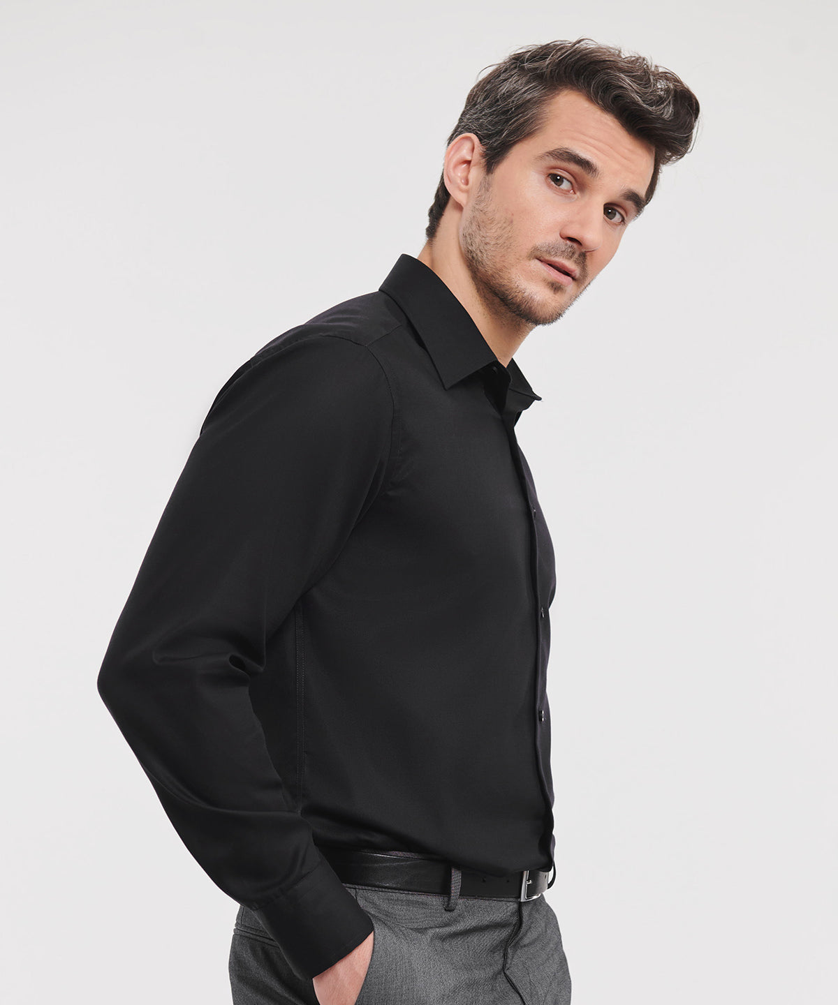 Long sleeve tailored ultimate non-iron shirt