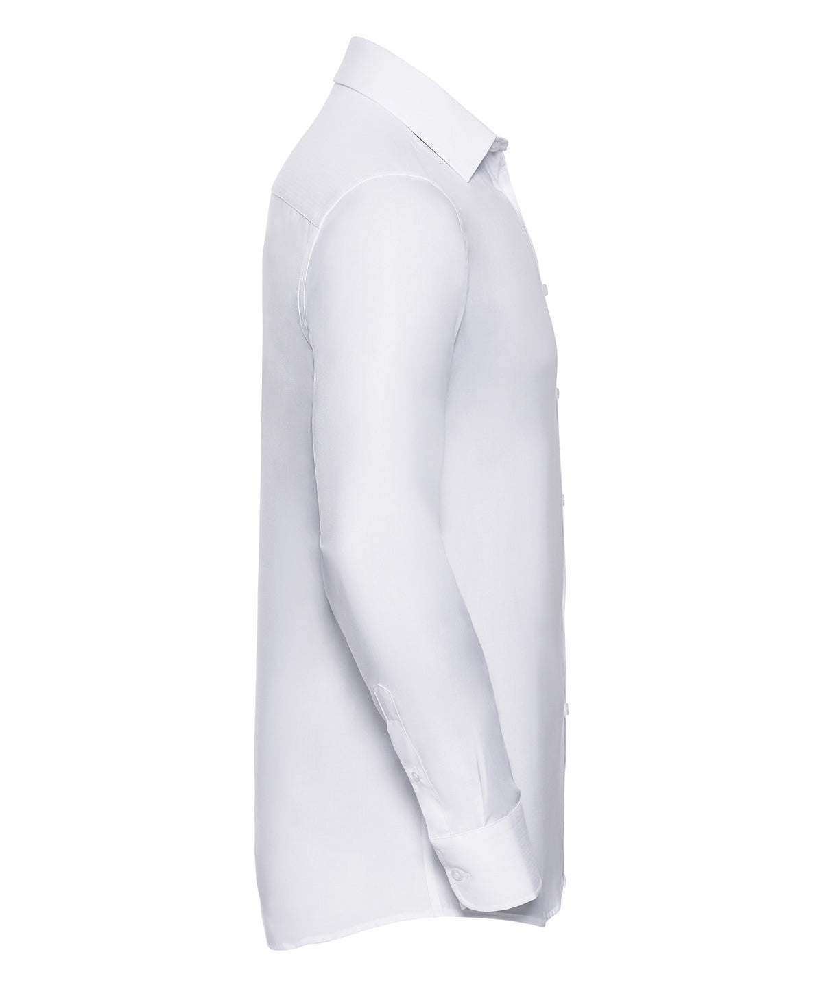 Long sleeve herringbone shirt