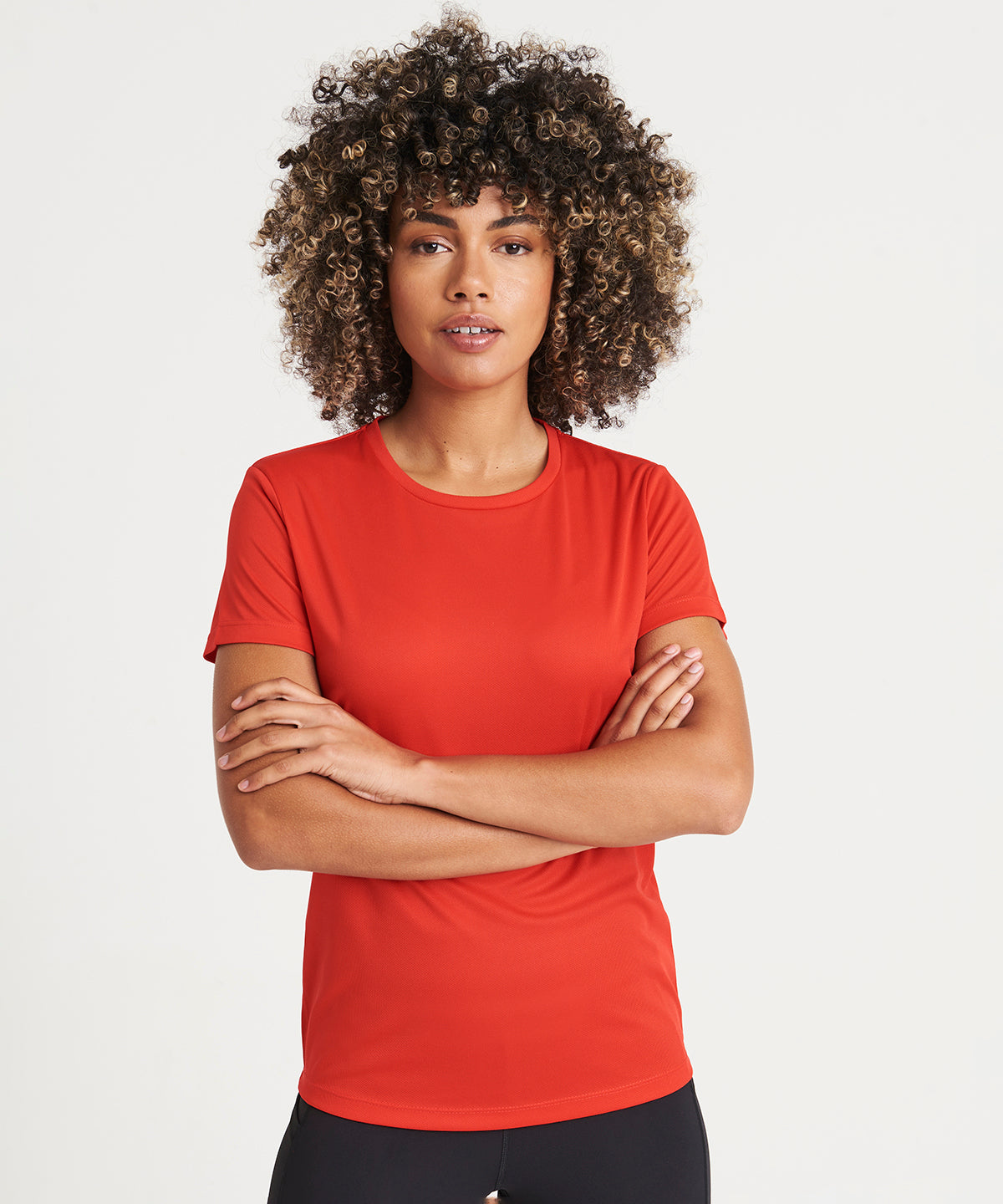 Women's recycled cool T